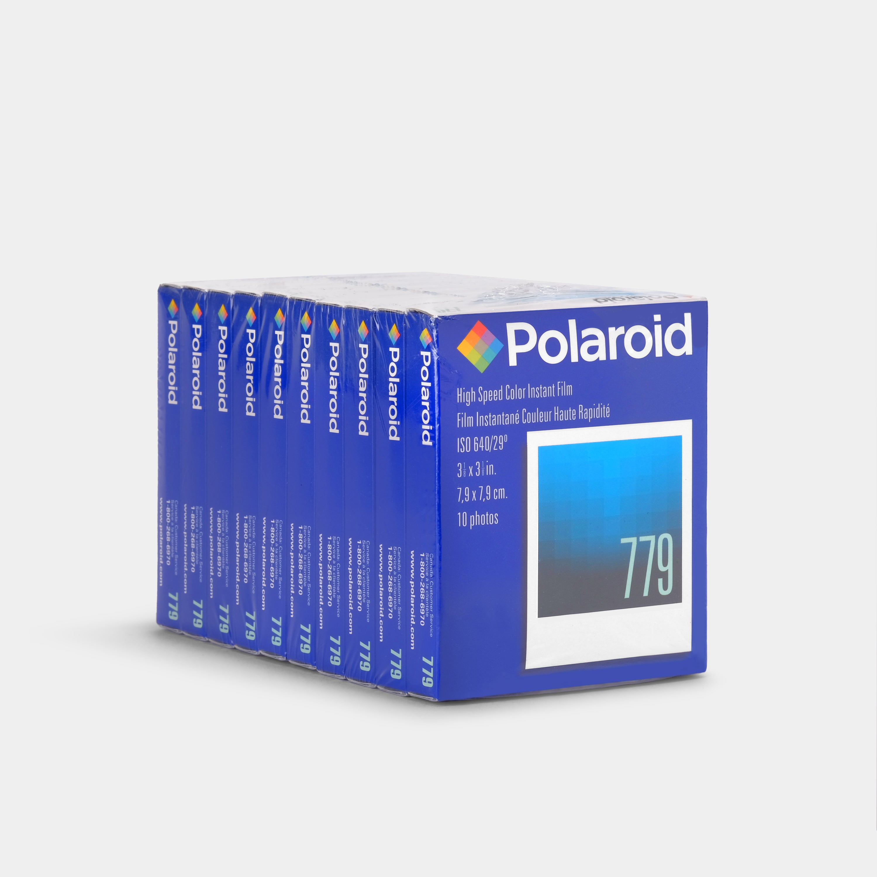 Expired Polaroid 10-Pack Vintage 779 600 Film Packs (Sealed)