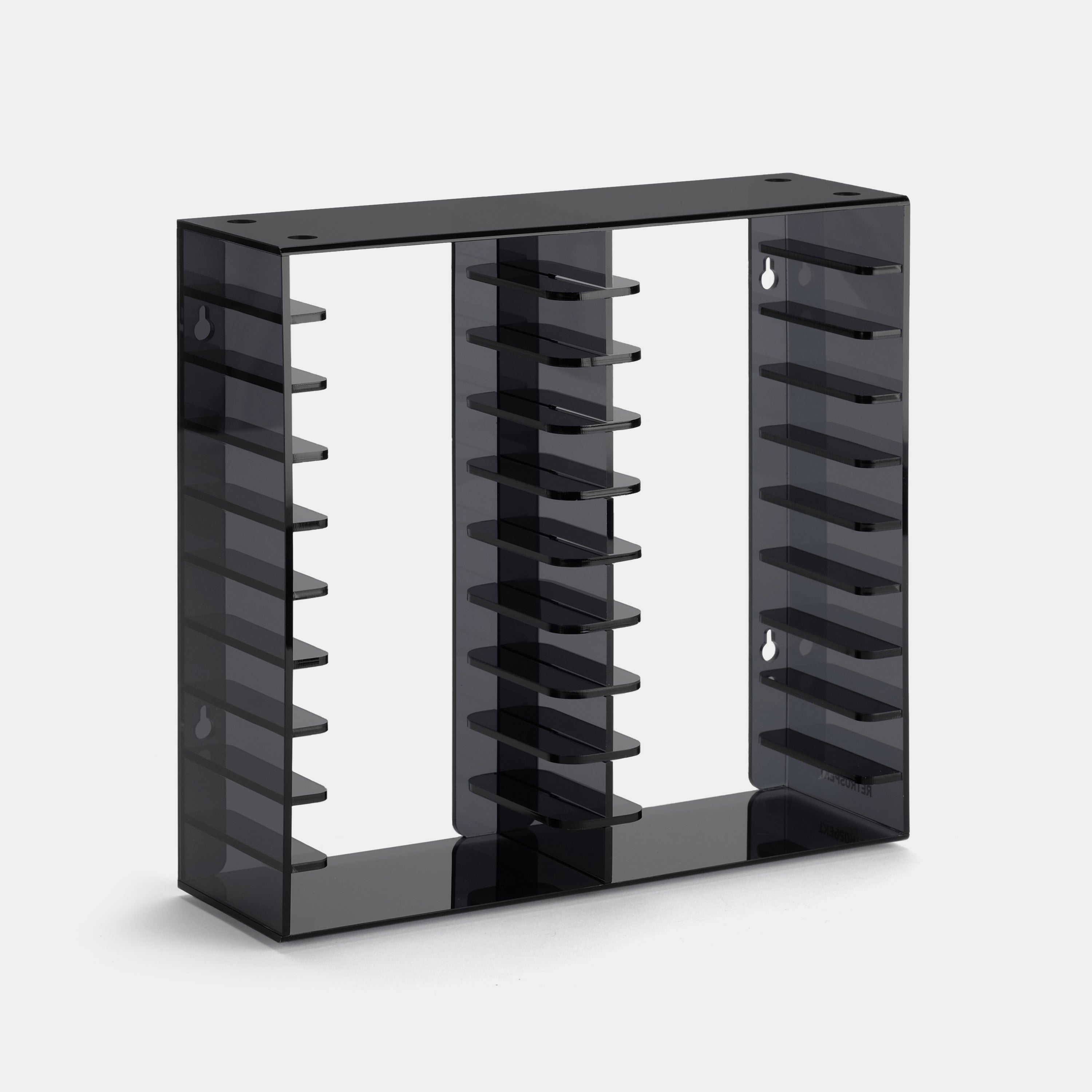 Acrylic Cassette Tape Storage Rack for 20 Cassettes