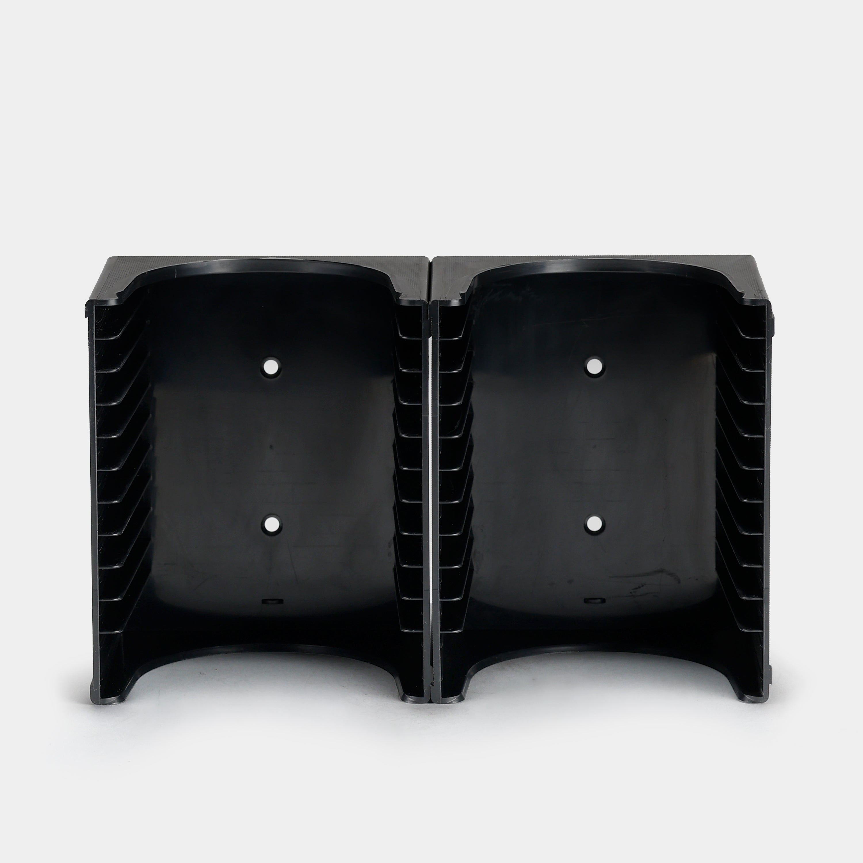 Alpha Black Plastic CD Storage Rack for 20 CDs