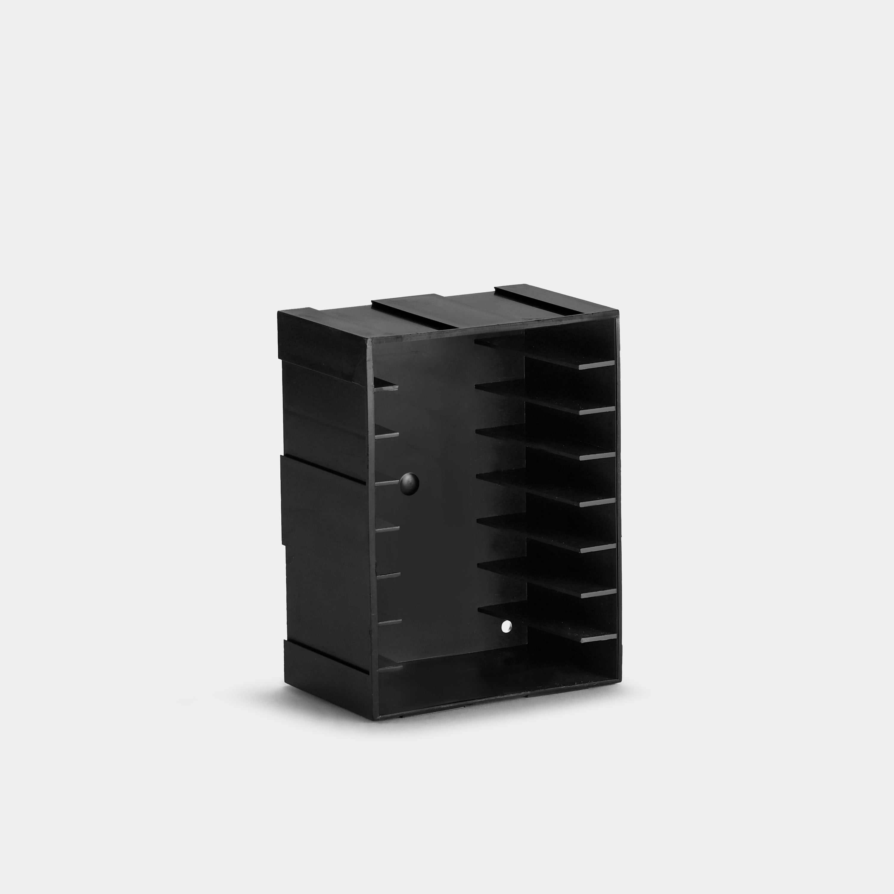 Small Black Cassette Tape Storage Stand