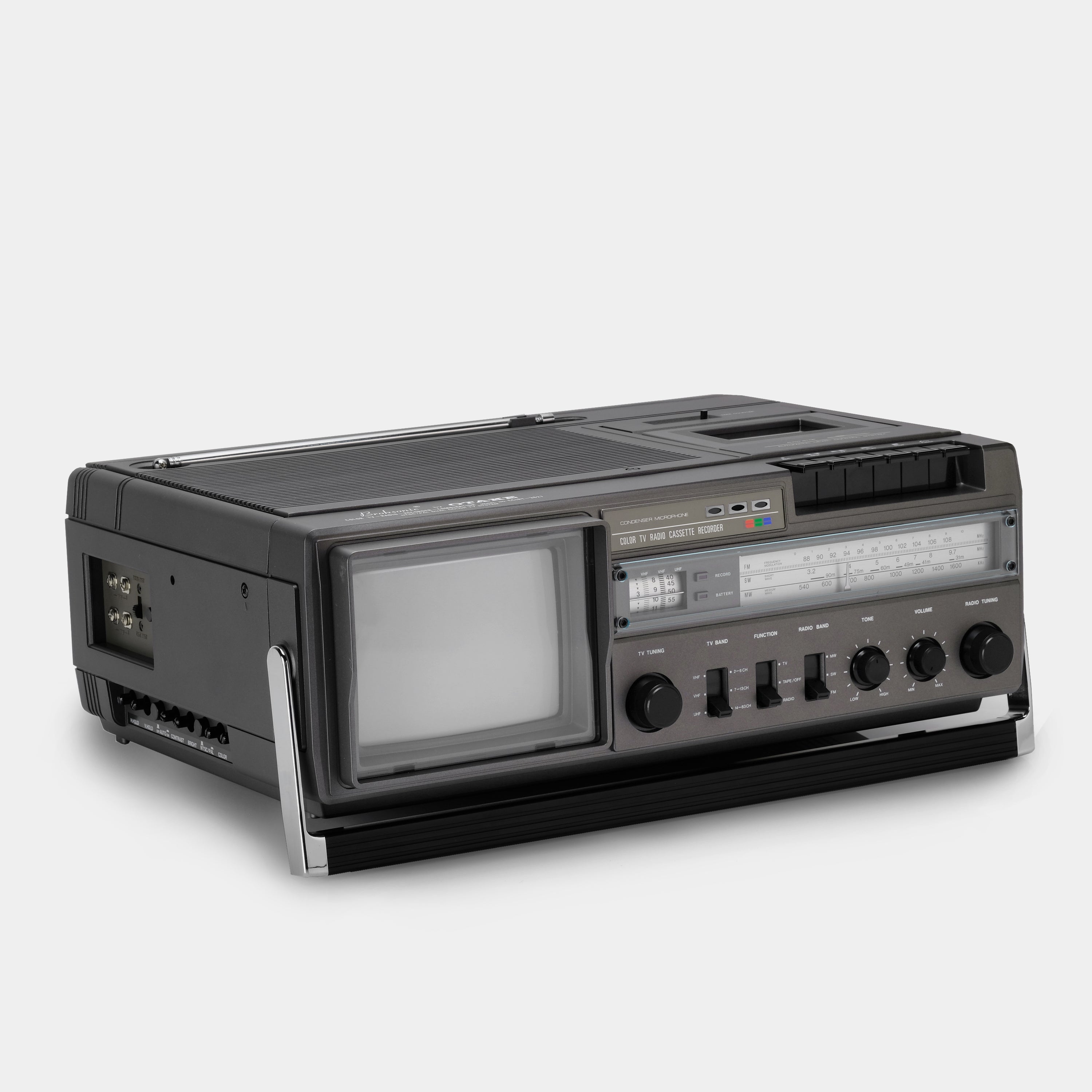 Broksonic by Otake CCIRT-3627 5.5 Inch Color TV with MW/FM/SW Radio and Cassette Recorder (Refurbished)