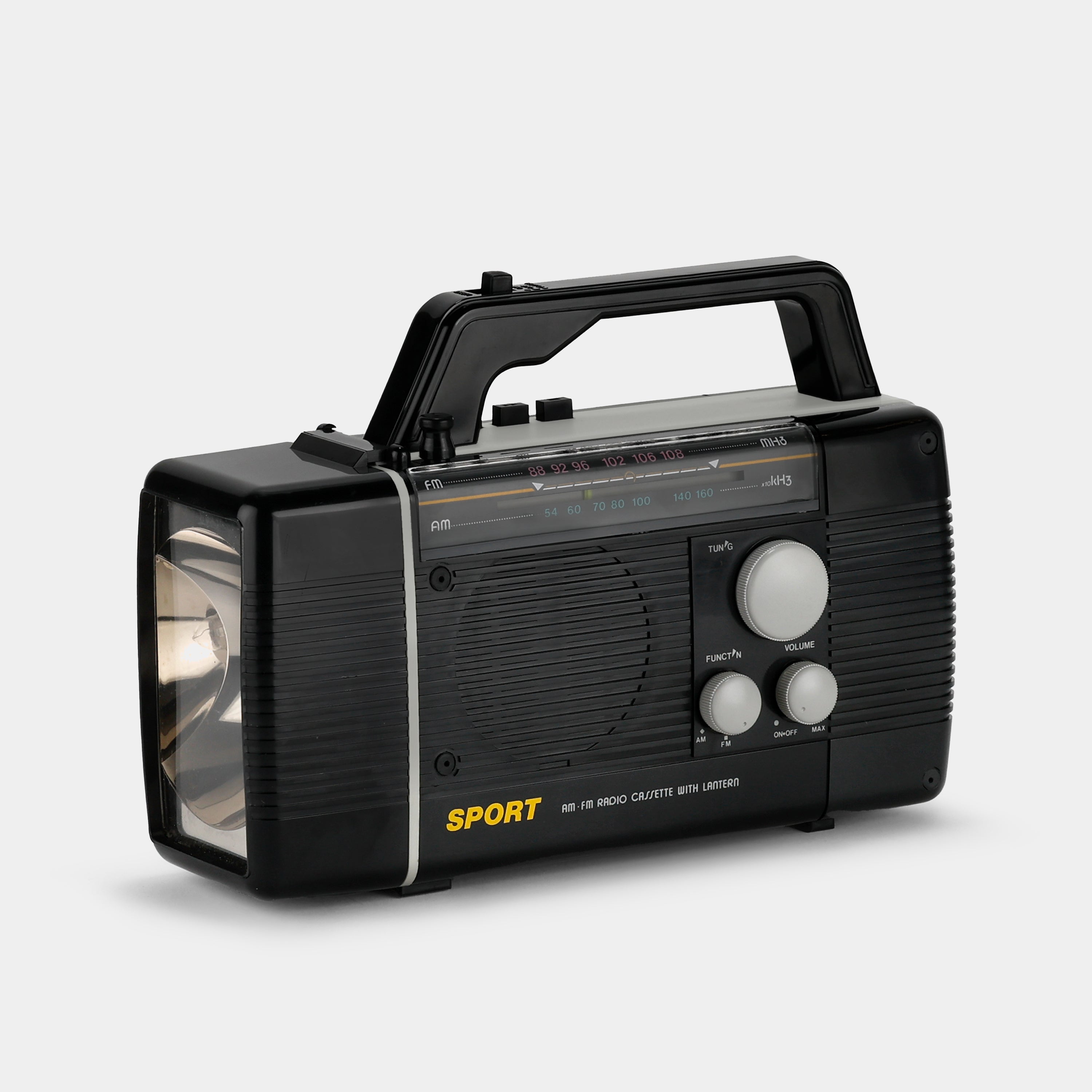 Hopesonic Sport HE-873 AM/FM Boombox Cassette Player With Lantern