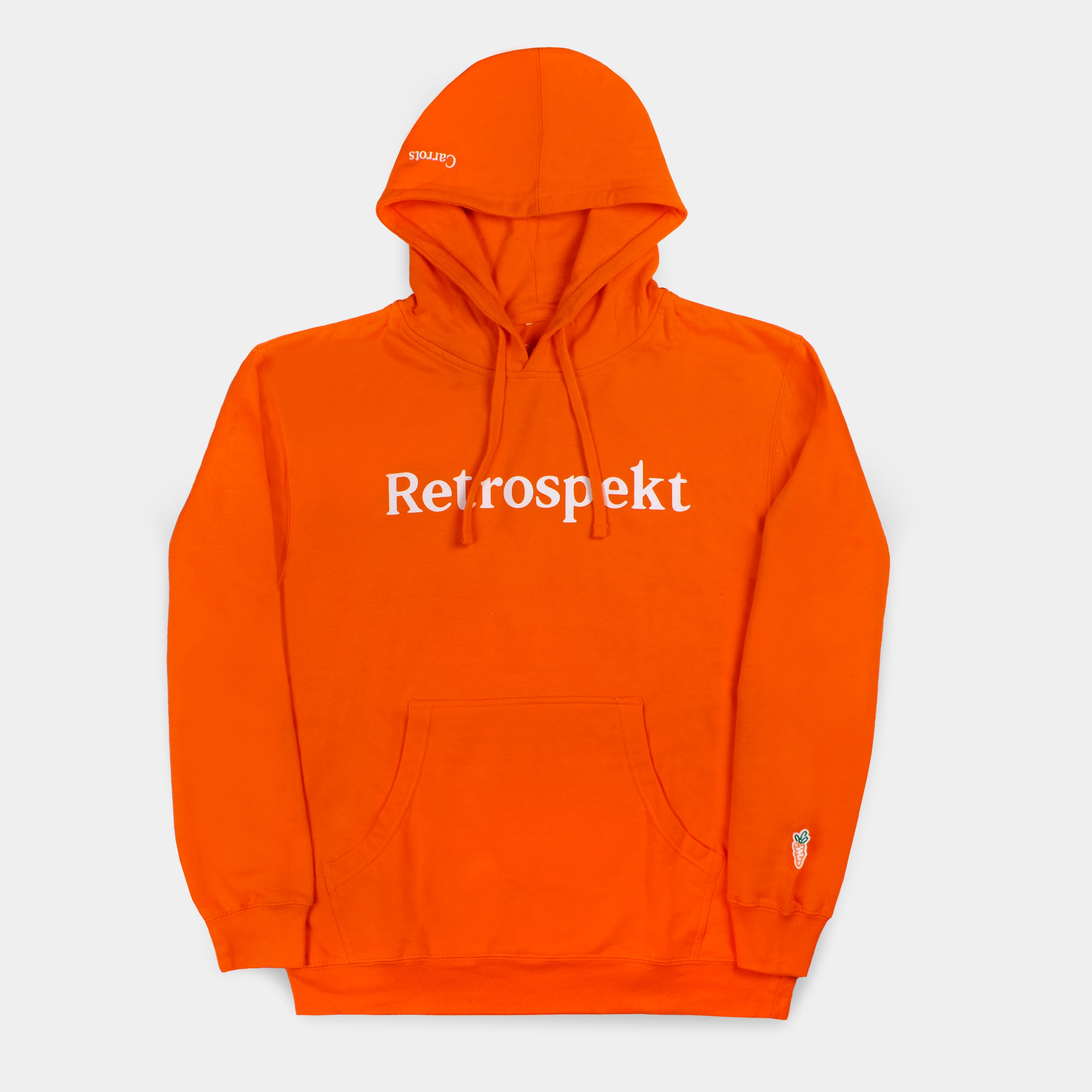 Carrots x Retrospekt Orange Hoodie Sweatshirt