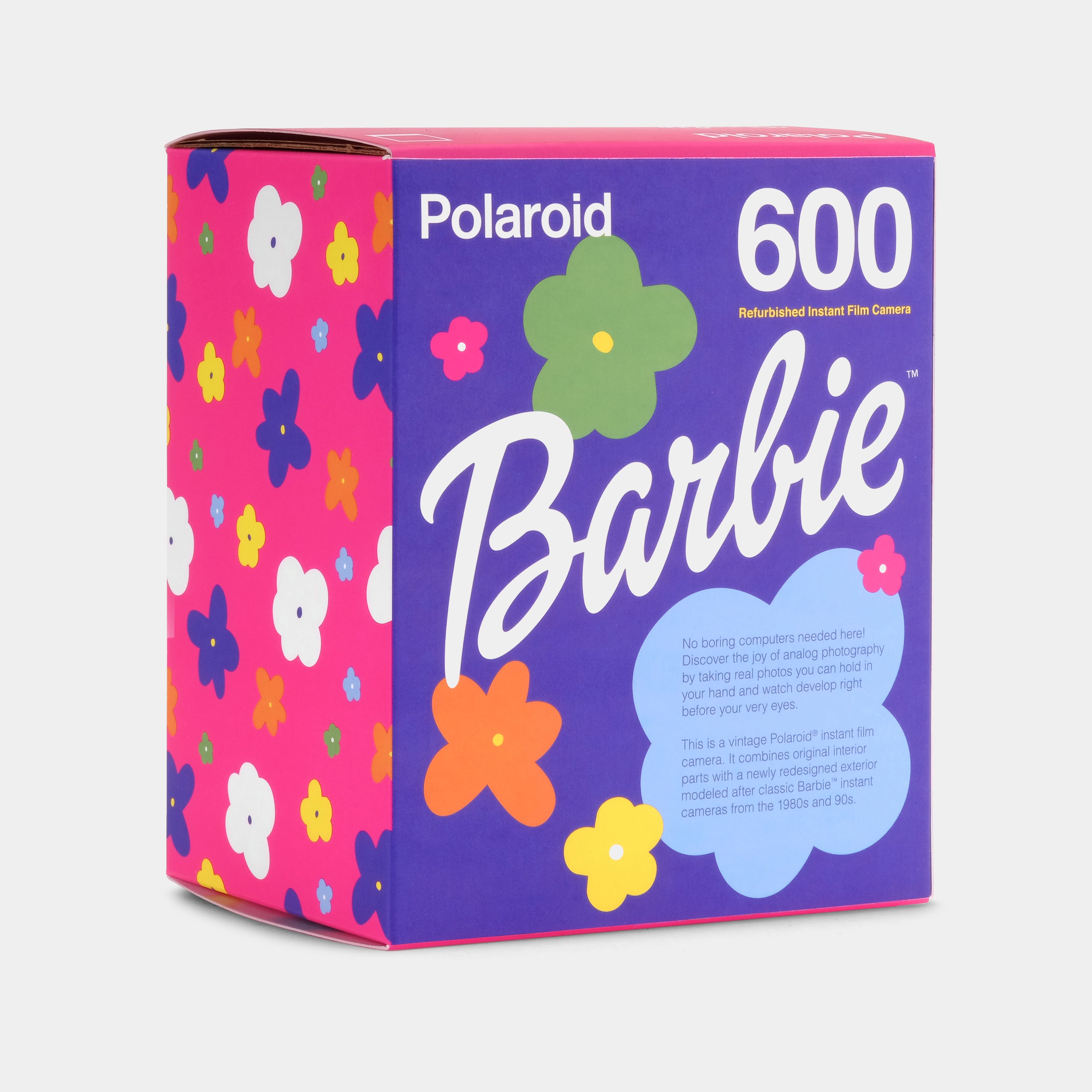 Polaroid 600 Barbie Throwback Instant Film Camera