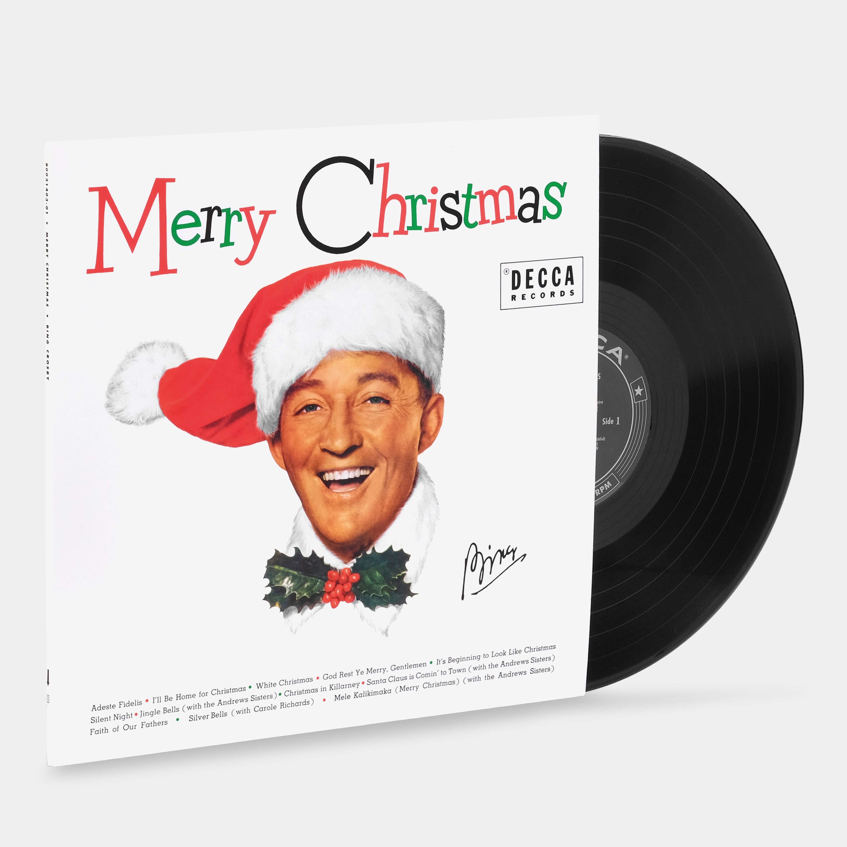 Bing Crosby - Merry Christmas LP Vinyl Record