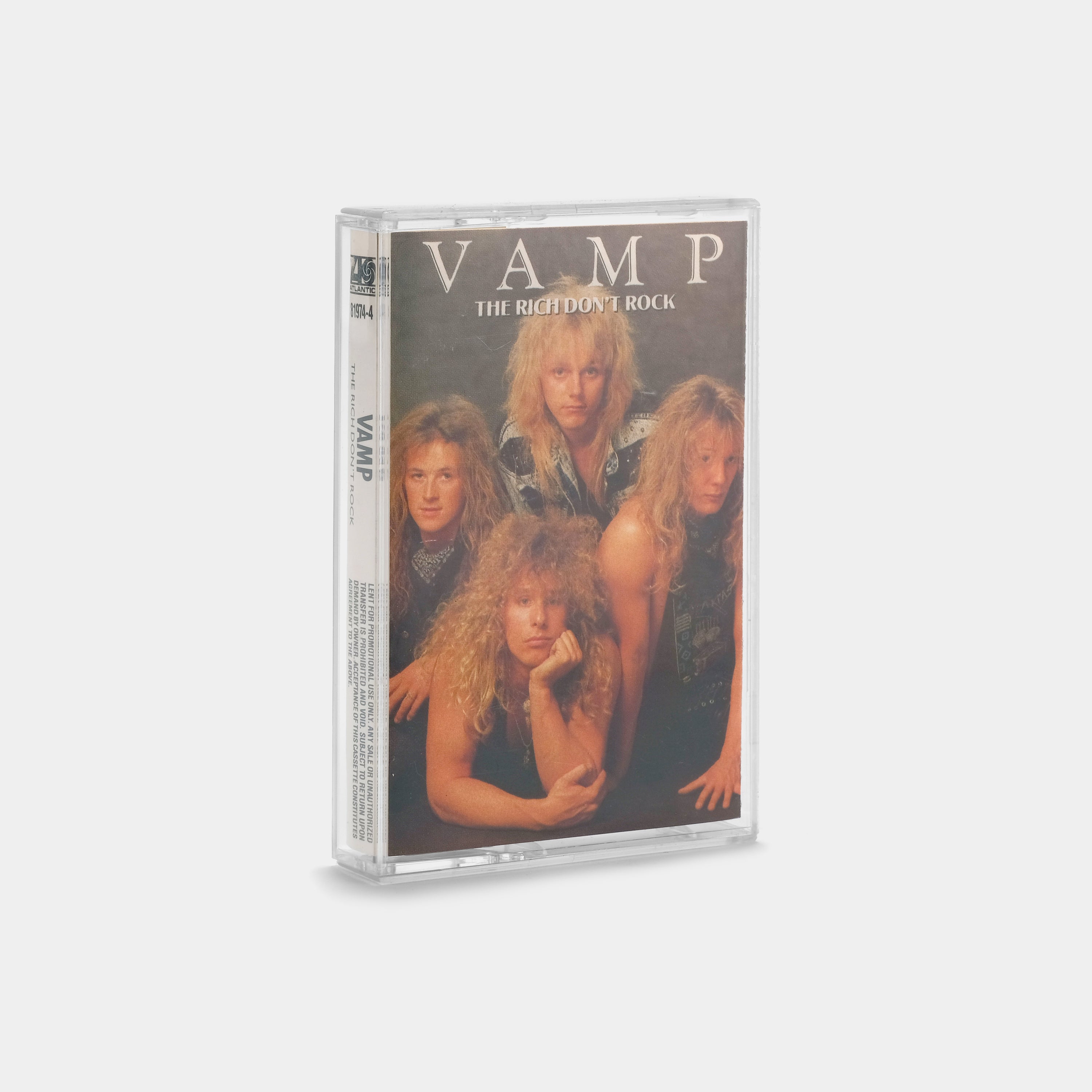 Vamp - The Rich Don't Rock Cassette Tape