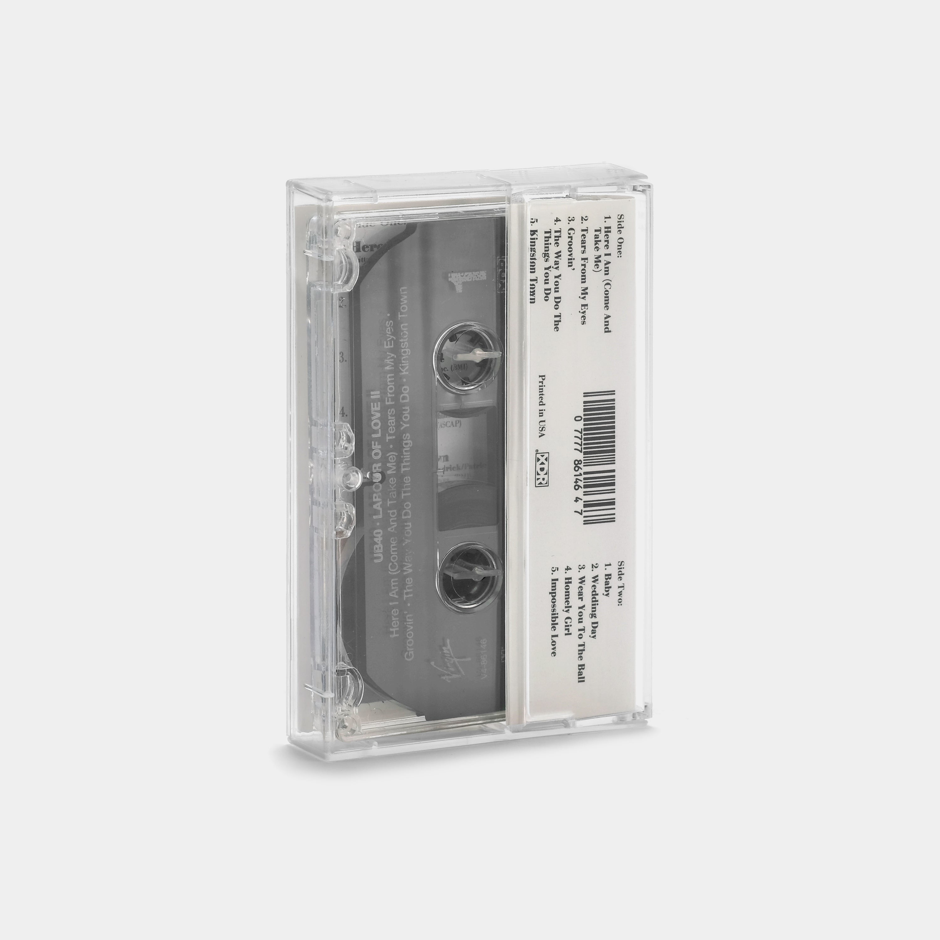 UB40 - Labour Of Love II Cassette Tape