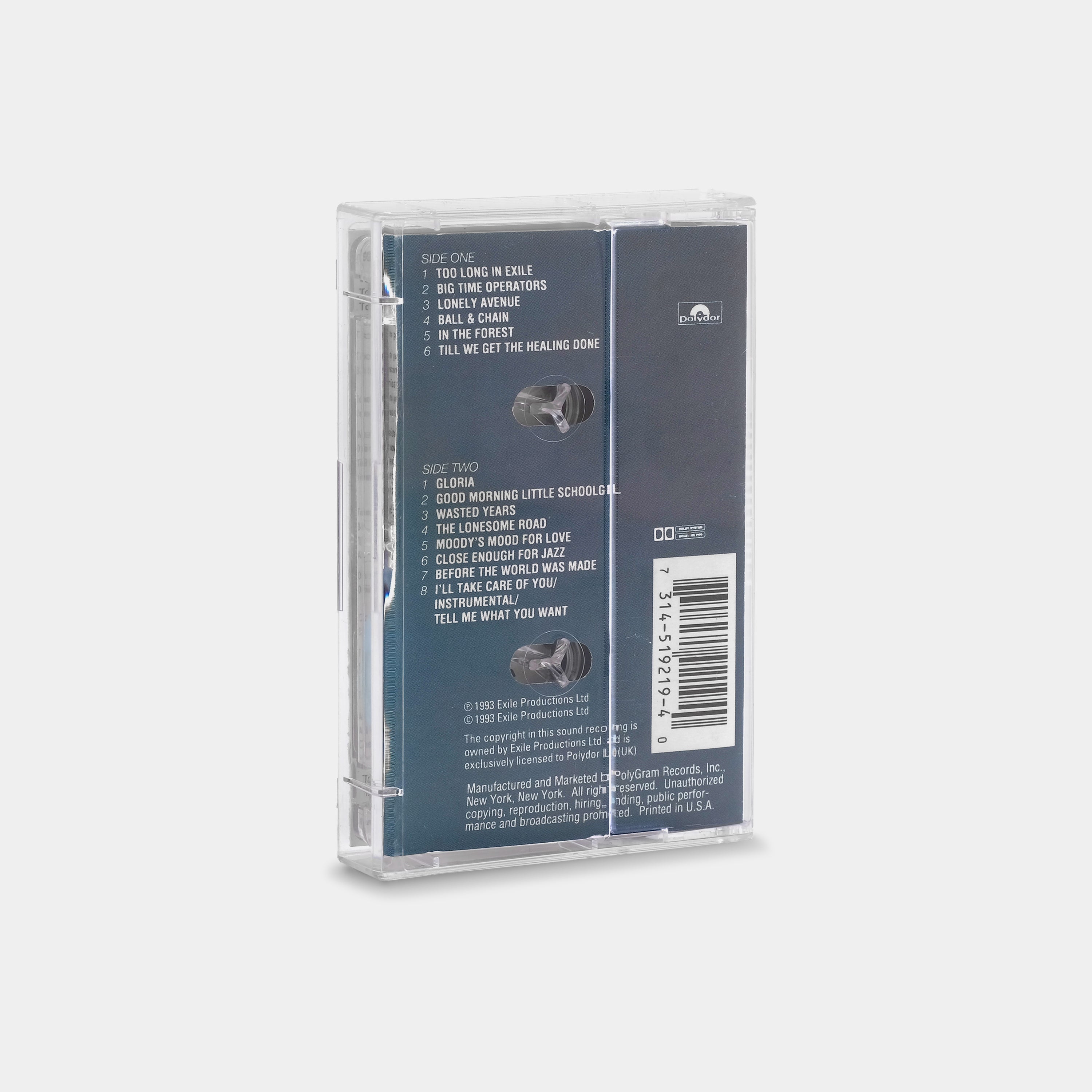 Van Morrison - Too Long In Exile Cassette Tape