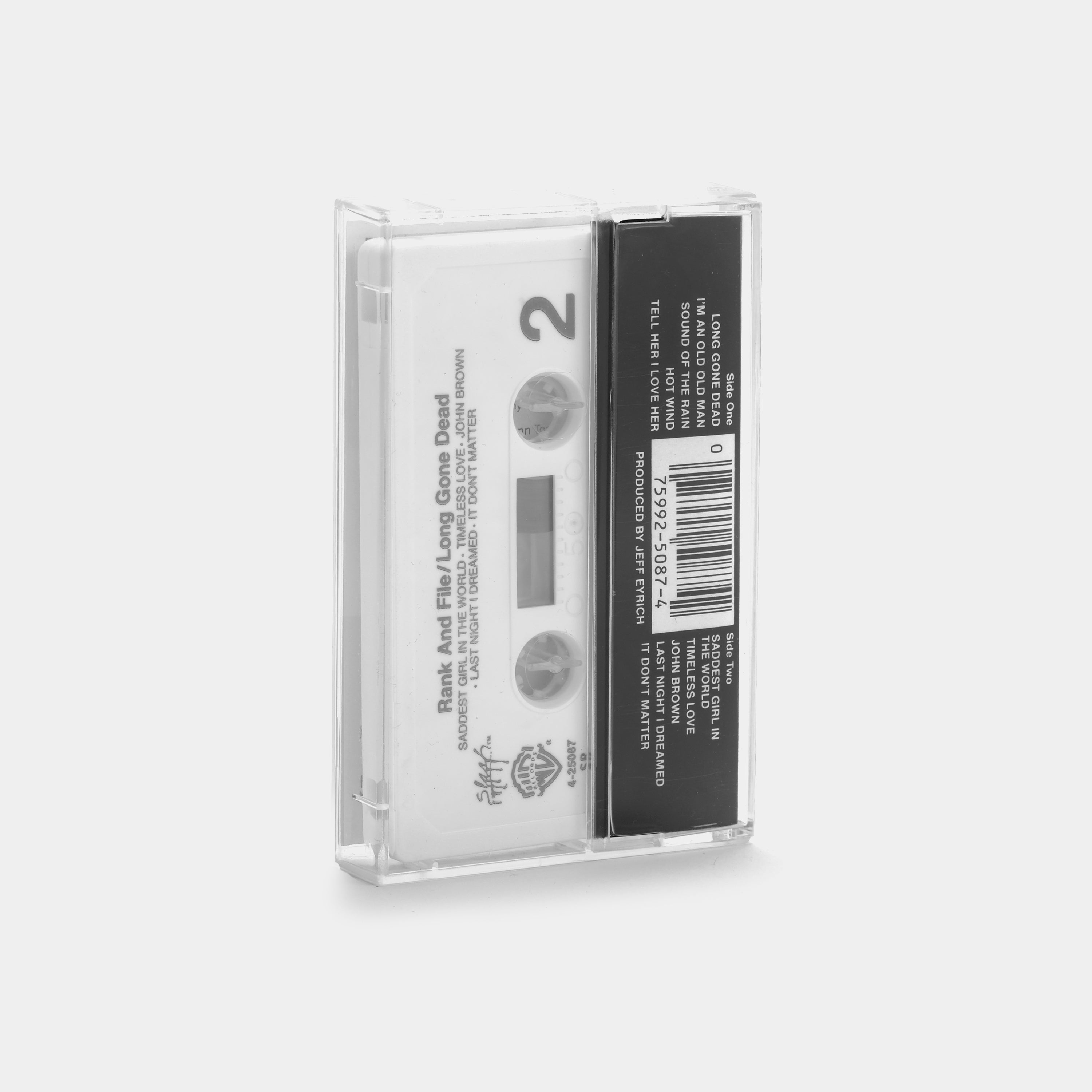 Rank And File - Long Gone Dead Cassette Tape