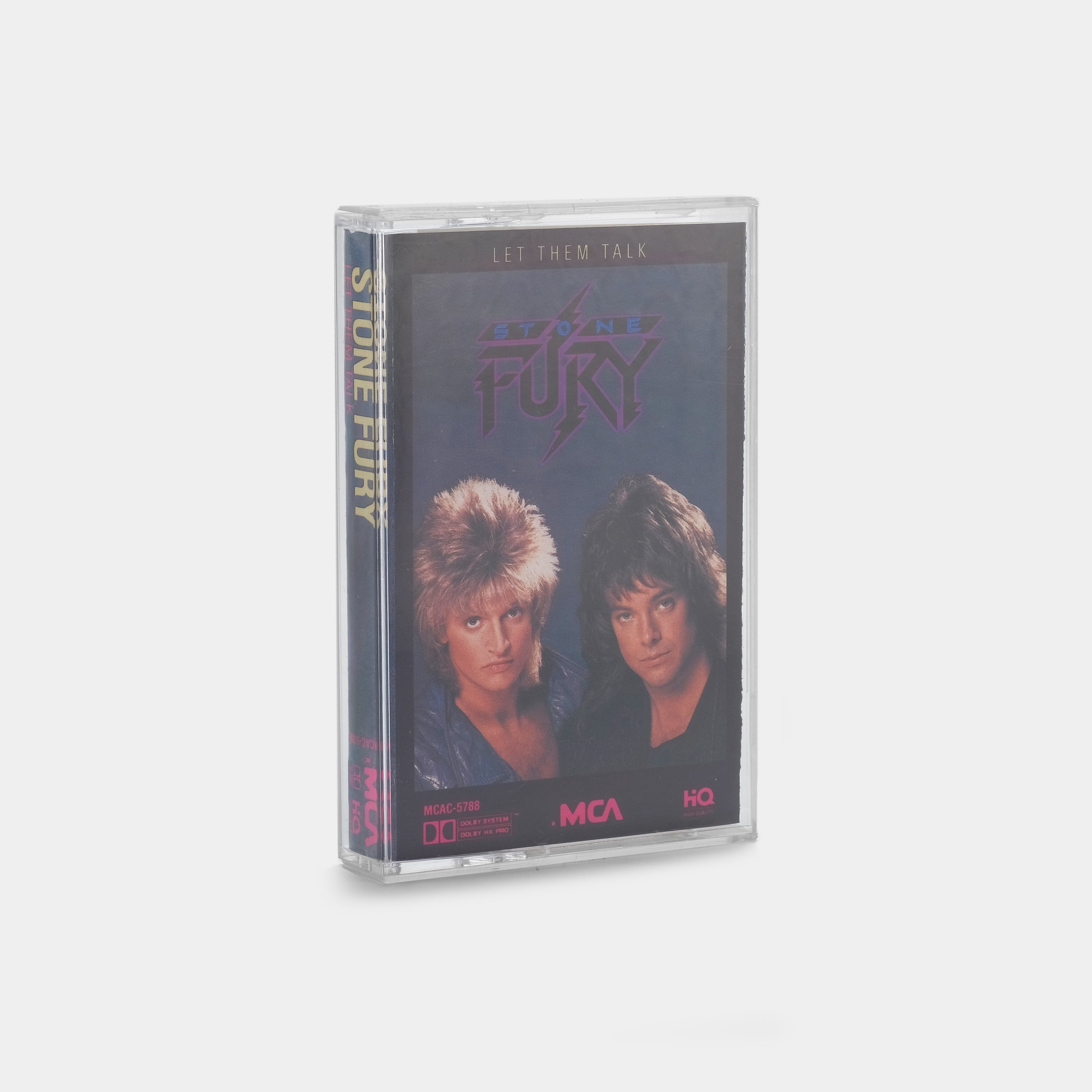 Stone Fury - Let Them Talk Cassette Tape