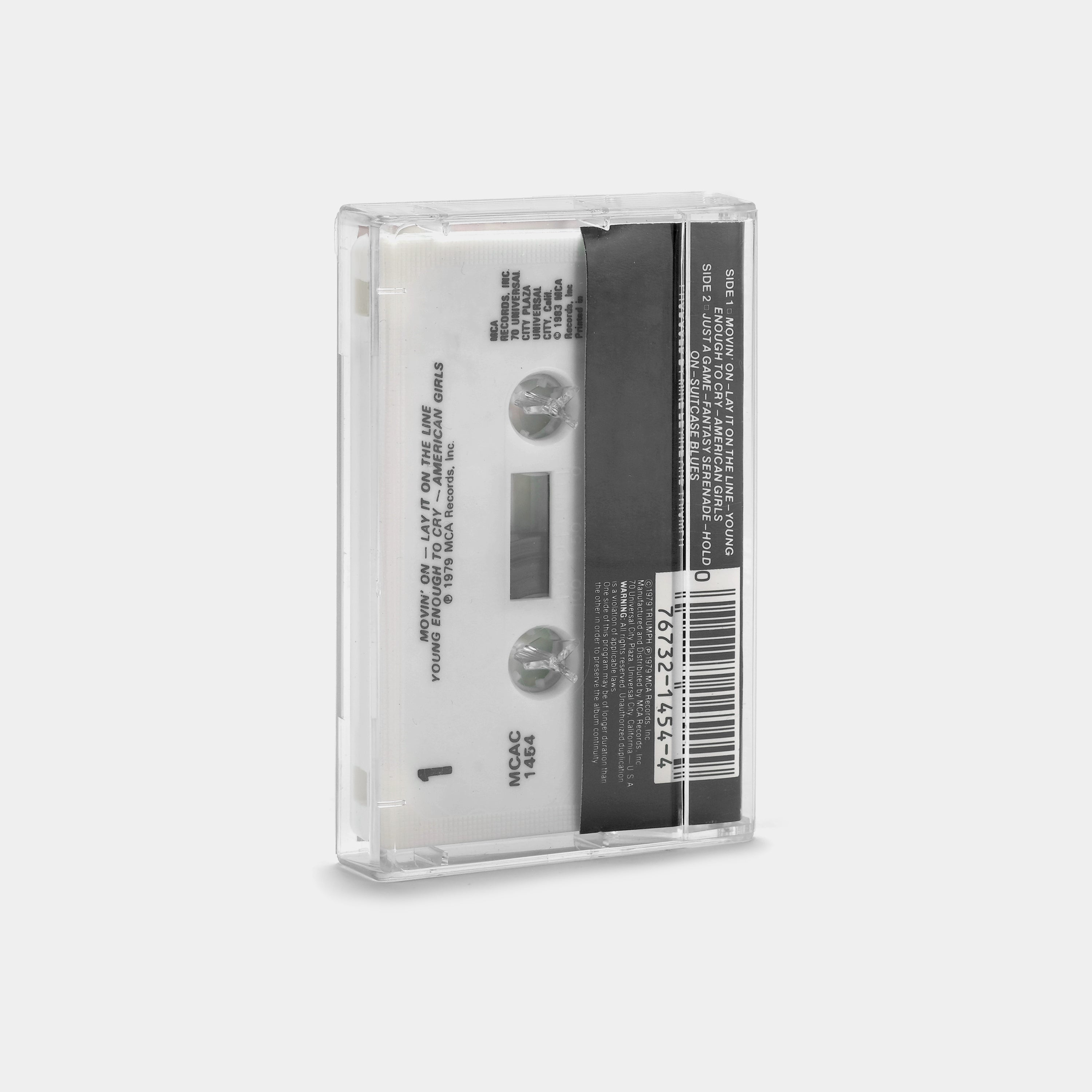 Triumph - Just A Game Cassette Tape