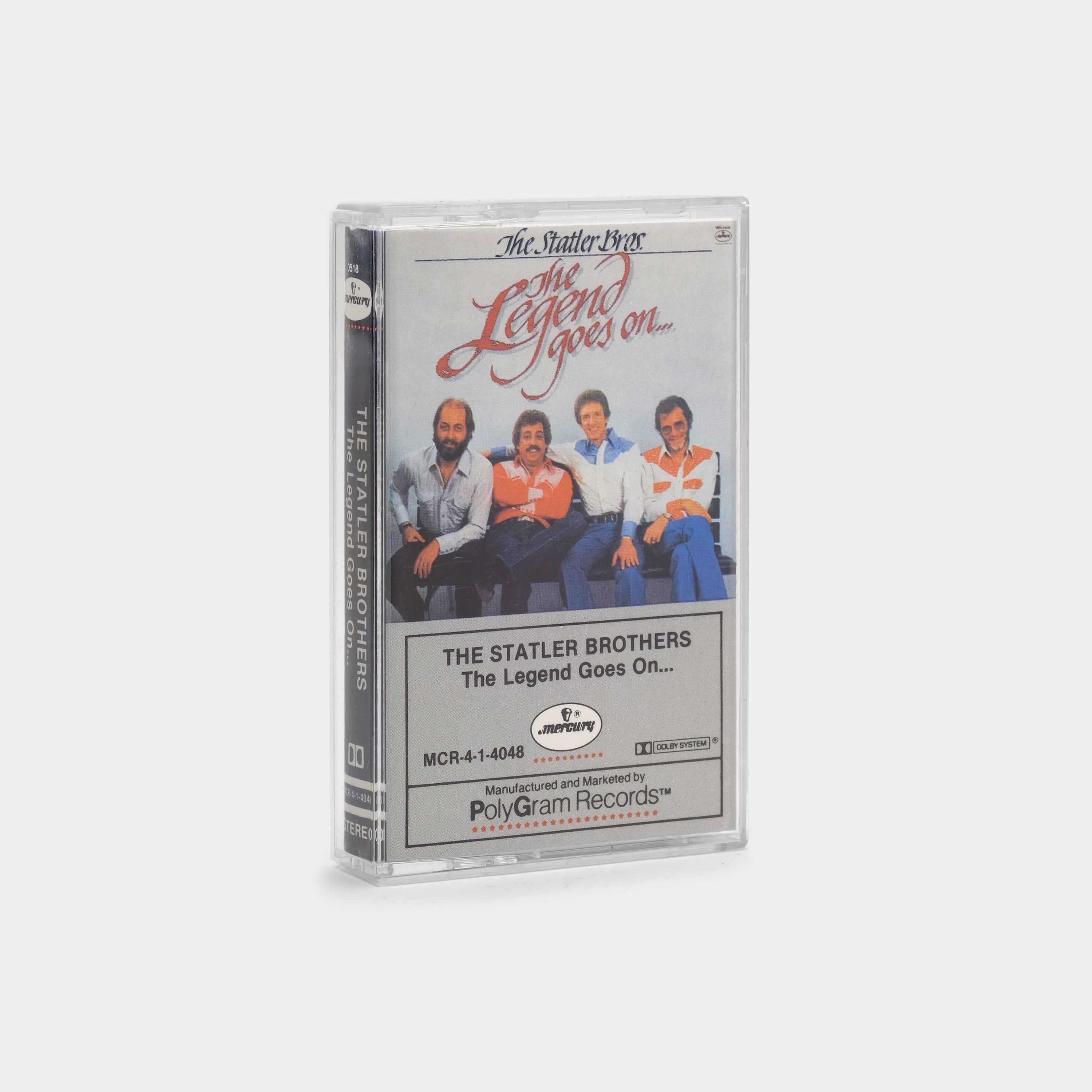 The Statler Brothers - The Legend Goes On... Cassette Tape