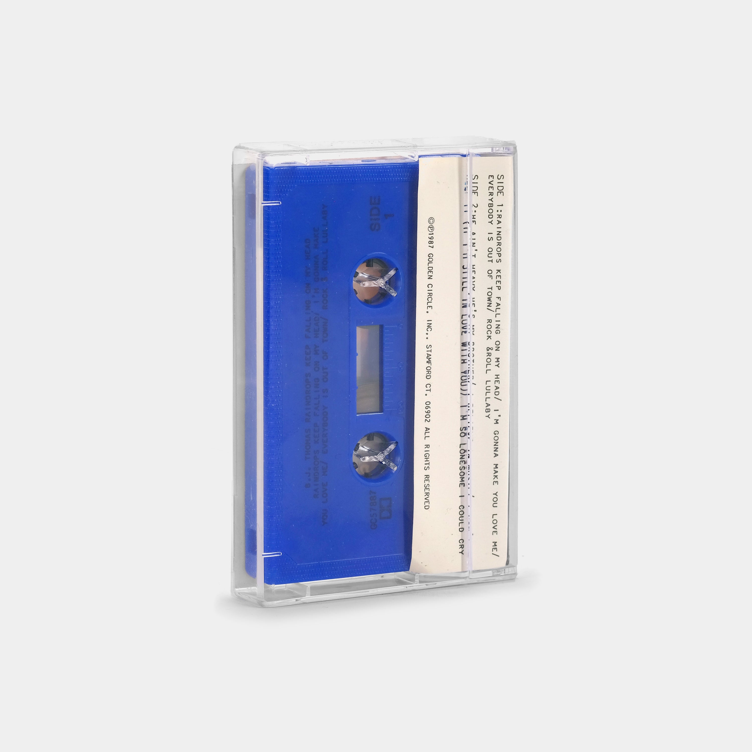 B.J. Thomas - Raindrops Keep Falling On My Head Cassette Tape