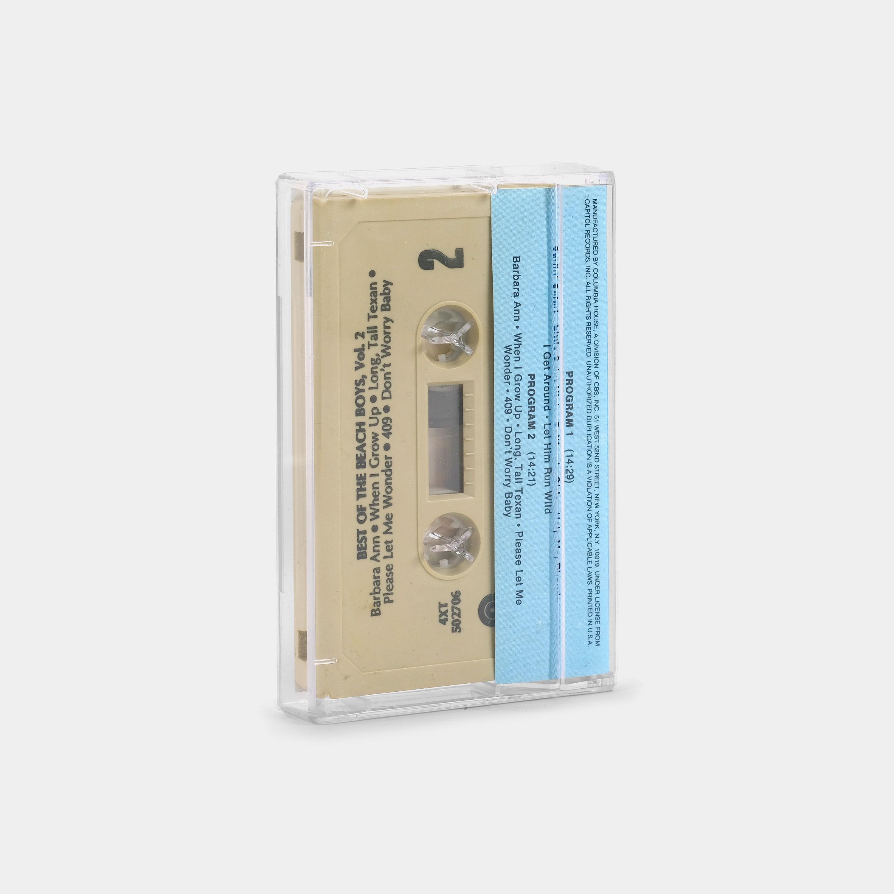 The Beach Boys - Best Of The Beach Boys, Vol. 2 Cassette Tape