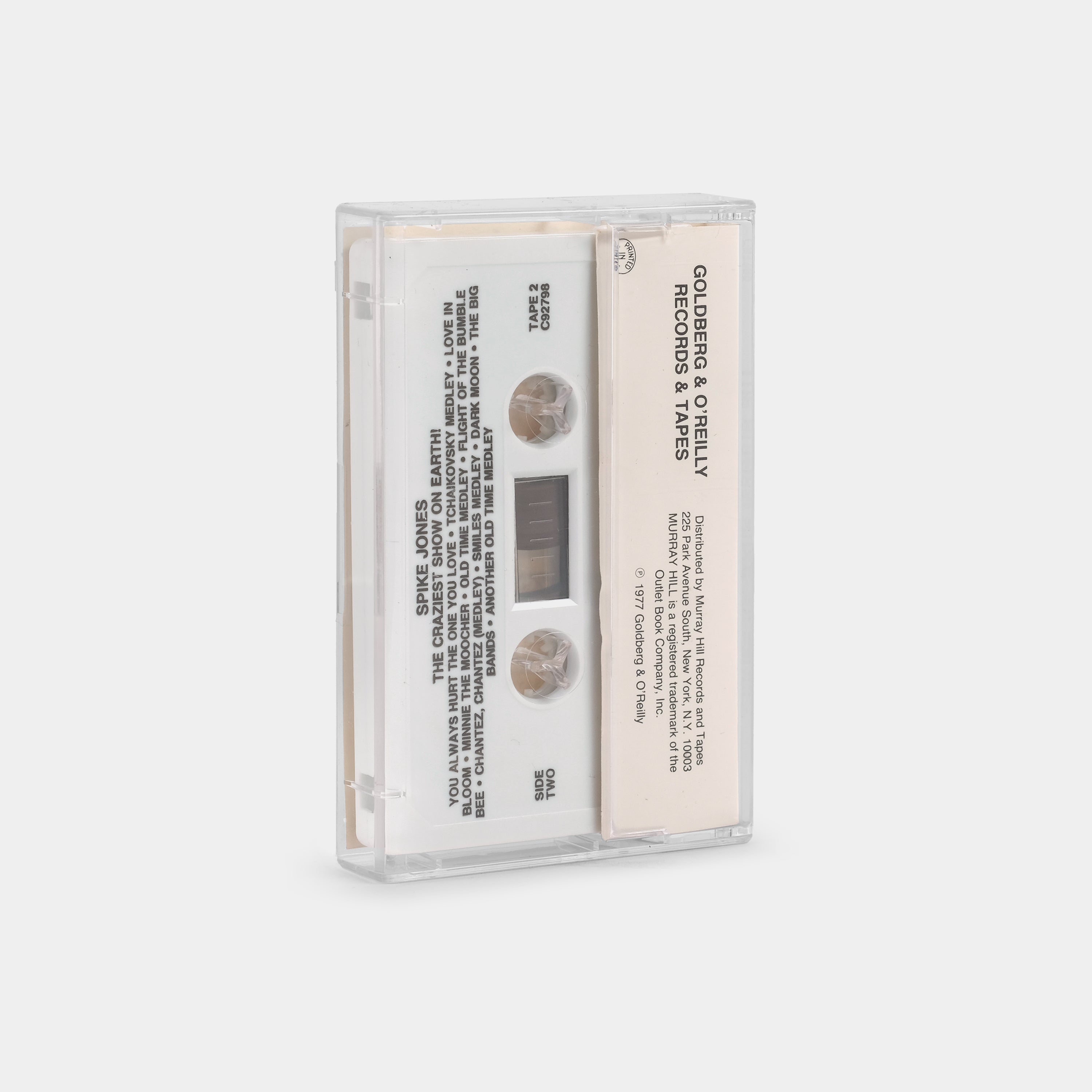 Spike Jones - The Craziest Show On Earth Cassette Tape