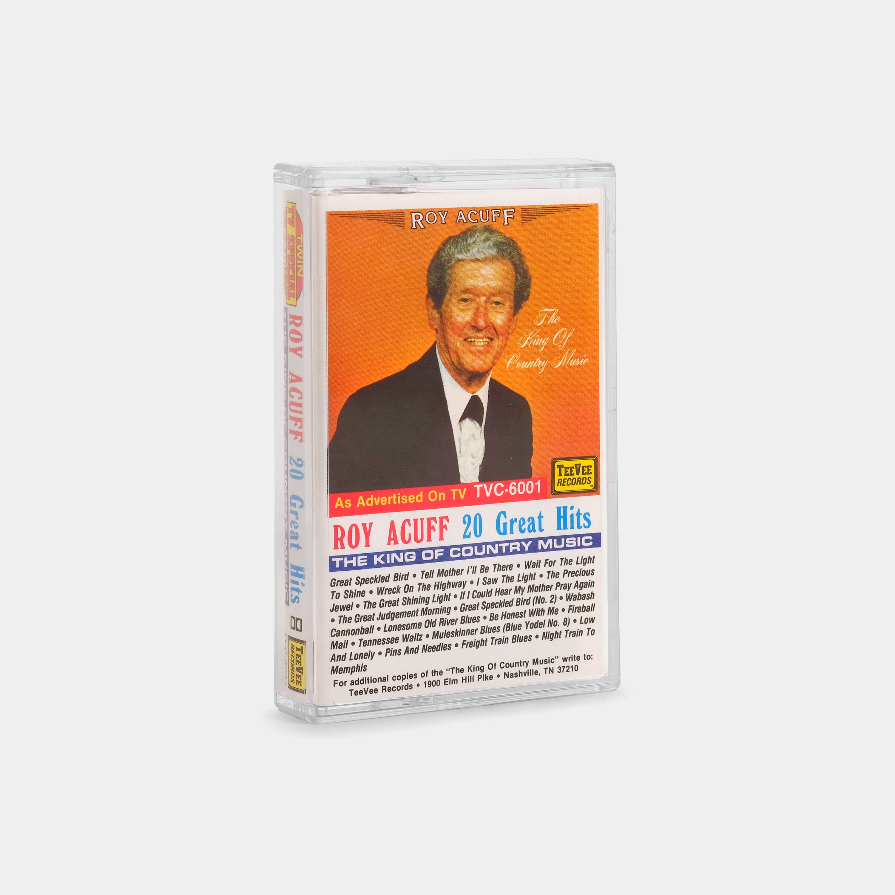 Roy Acuff - The King Of Country Music Cassette Tape