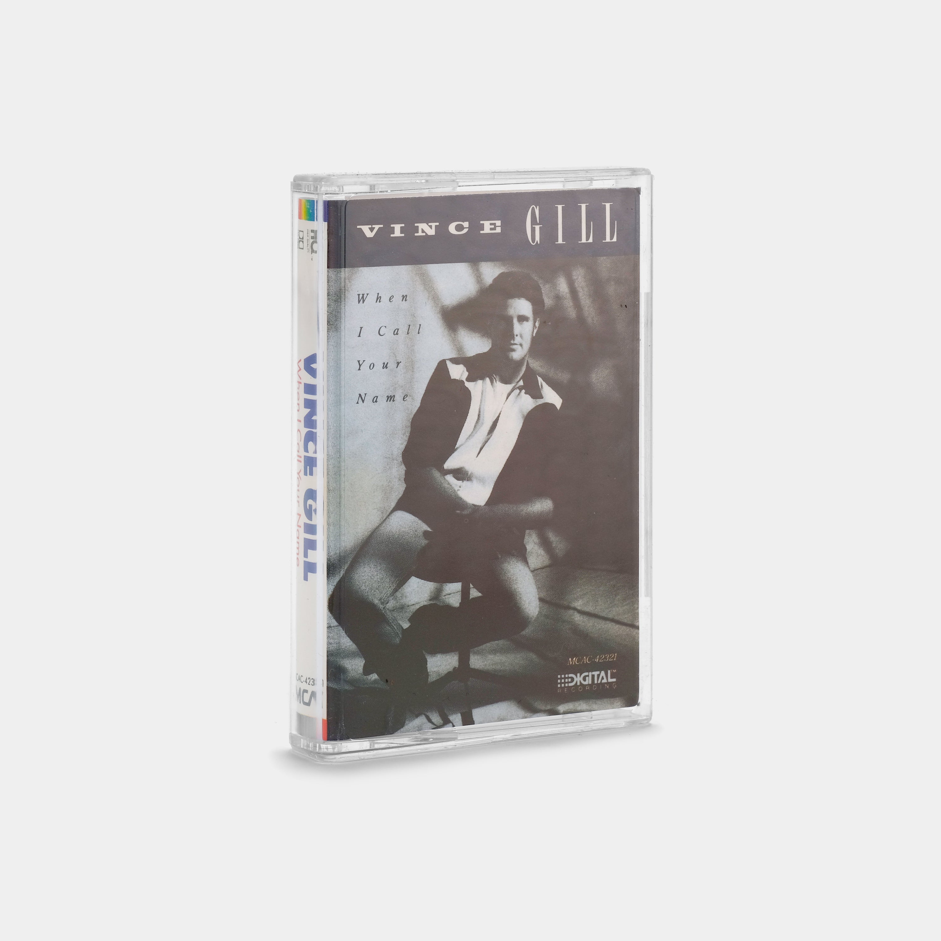 Vince Gill - When I Call Your Name Cassette Tape