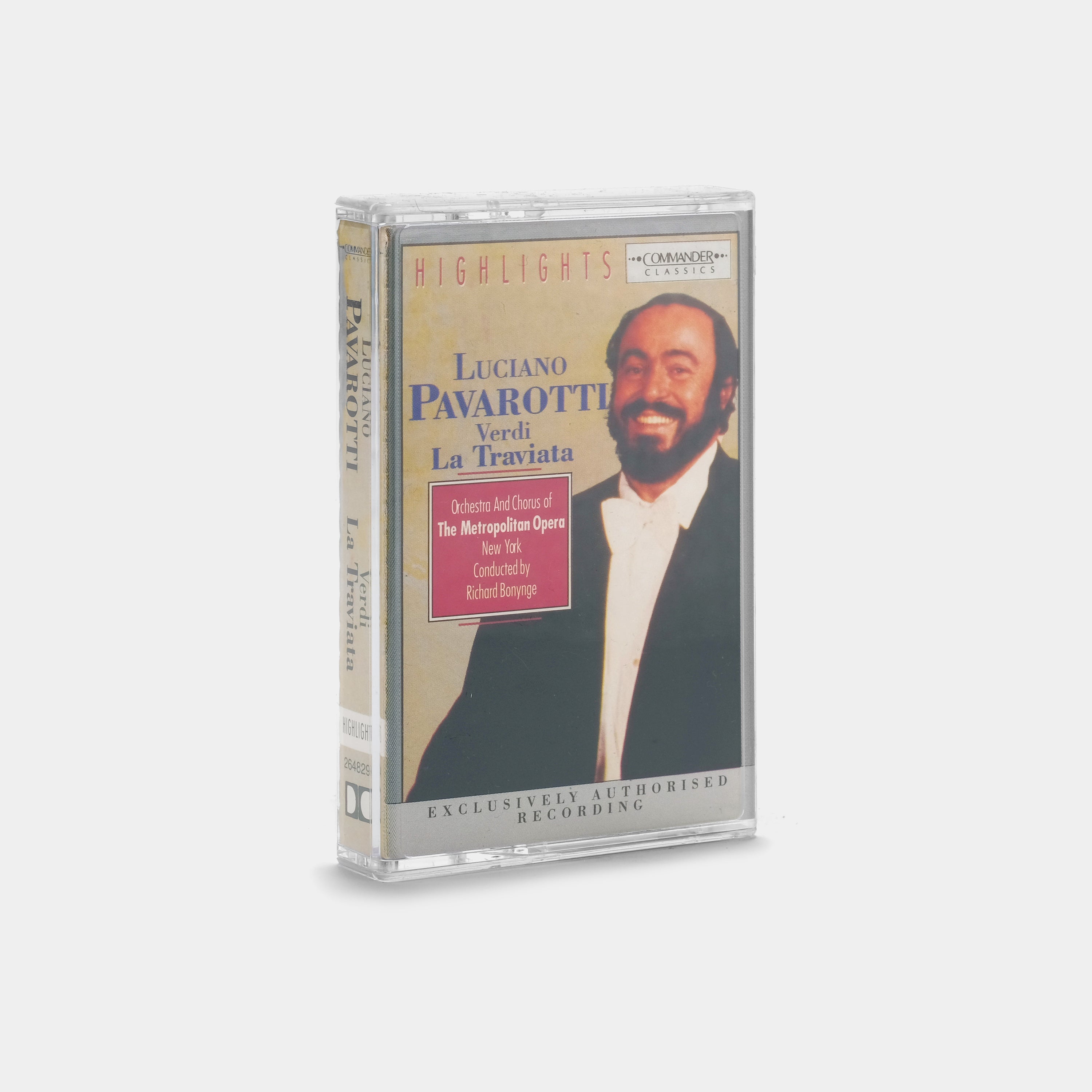 Luciano Pavarotti - Verdi La Traviata Cassette Tape