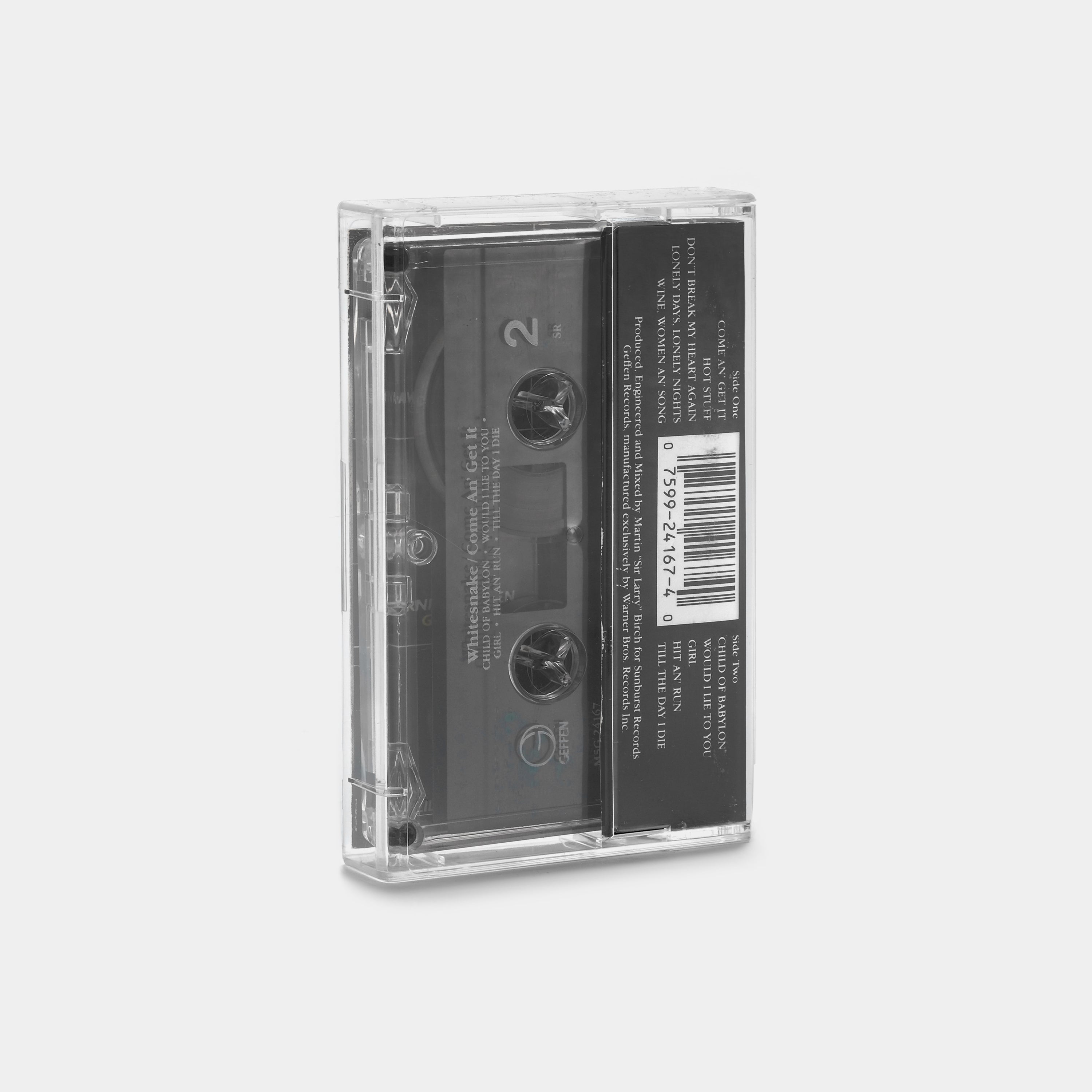 Whitesnake - Come an' Get It Cassette Tape