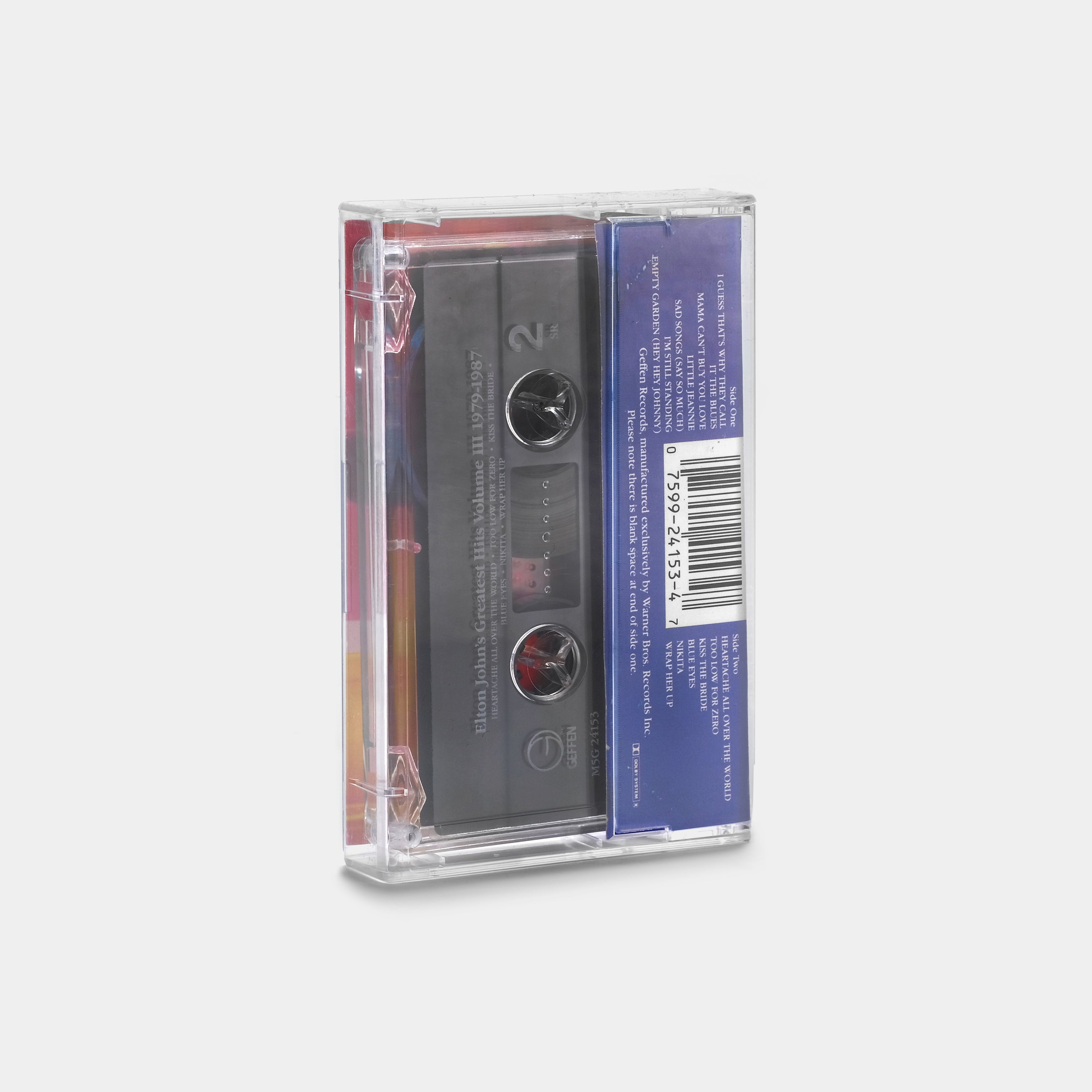 Elton John - Greatest Hits Volume III 1979-1987 Cassette Tape