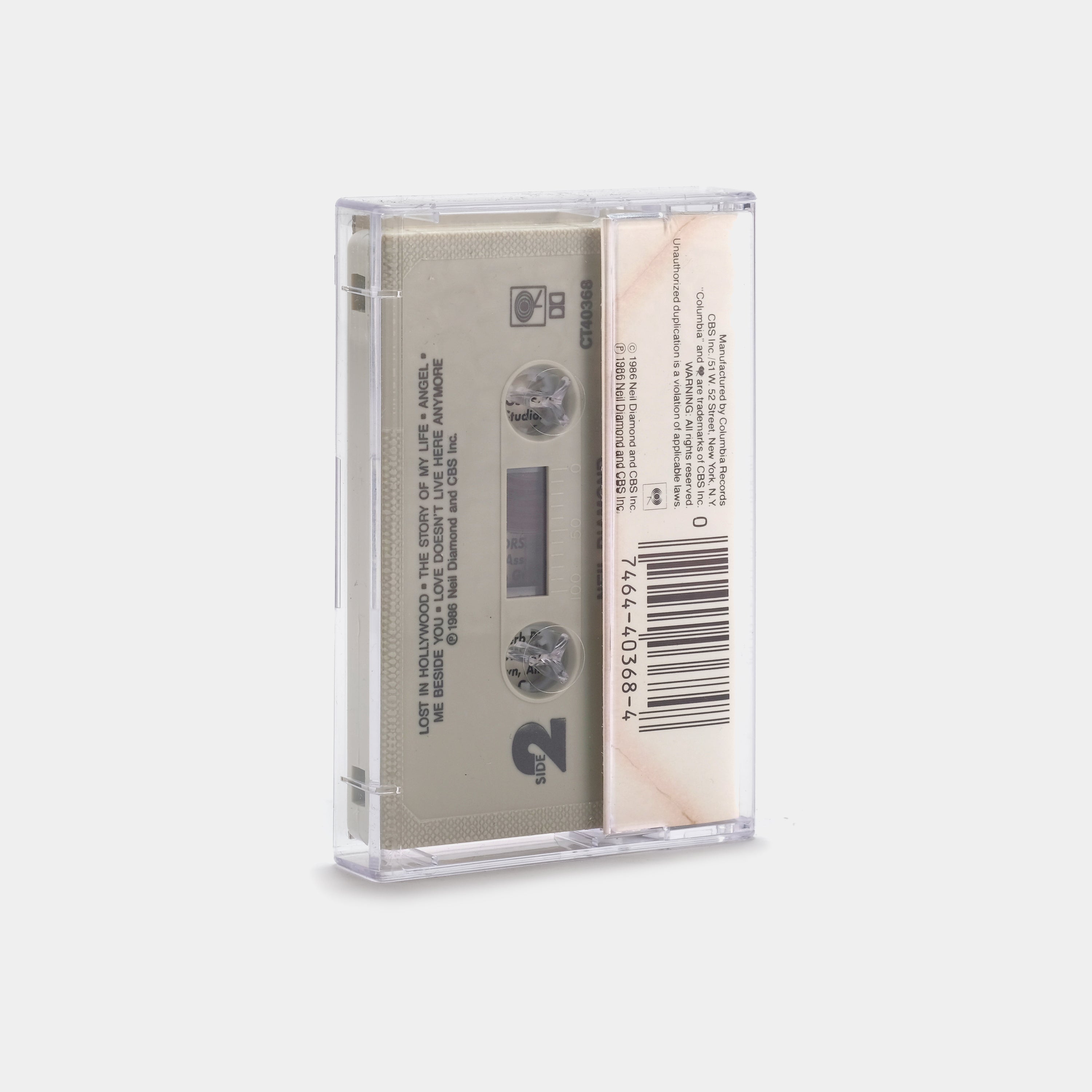 Neil Diamond - Headed to the Future Cassette Tape