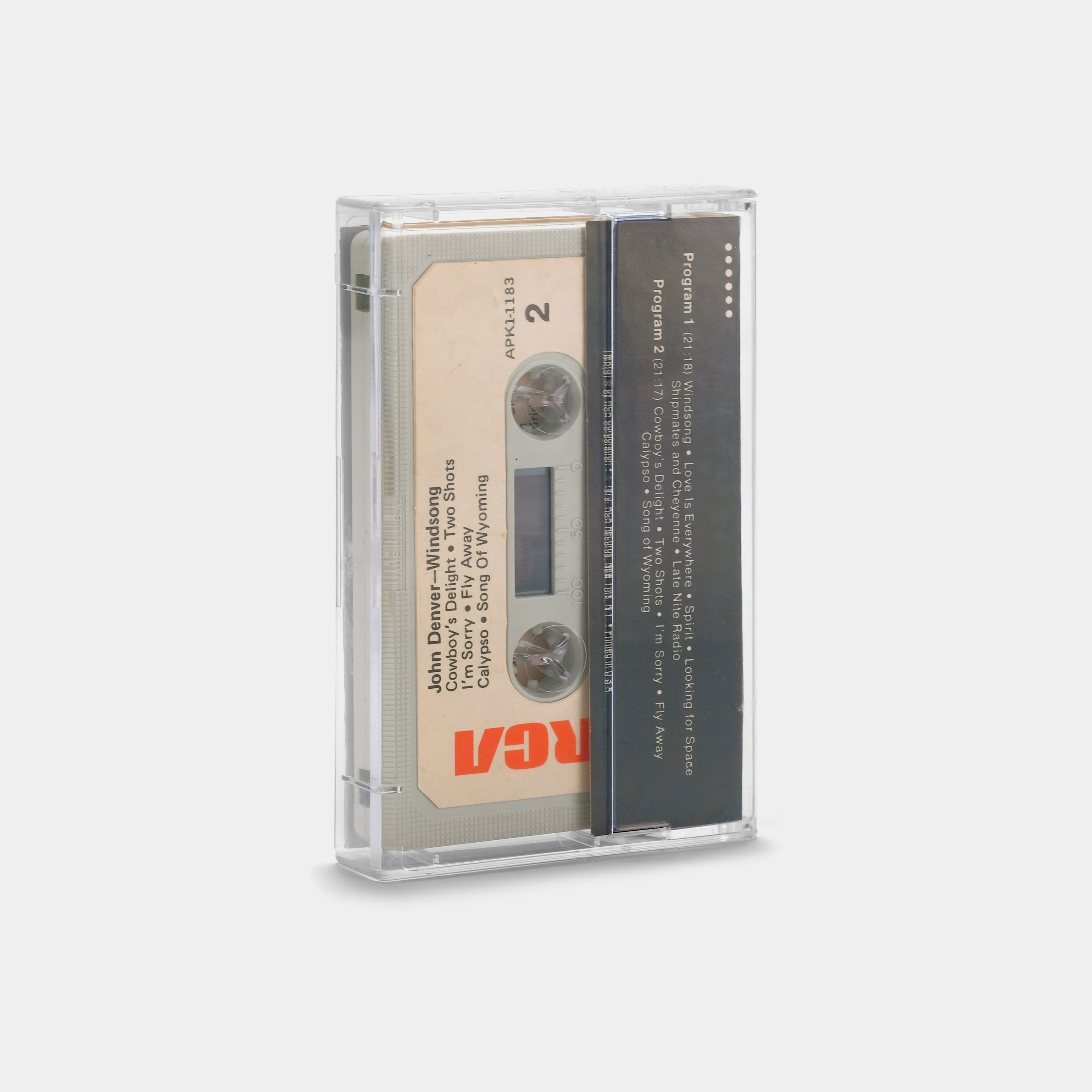 John Denver - Windsong Cassette Tape