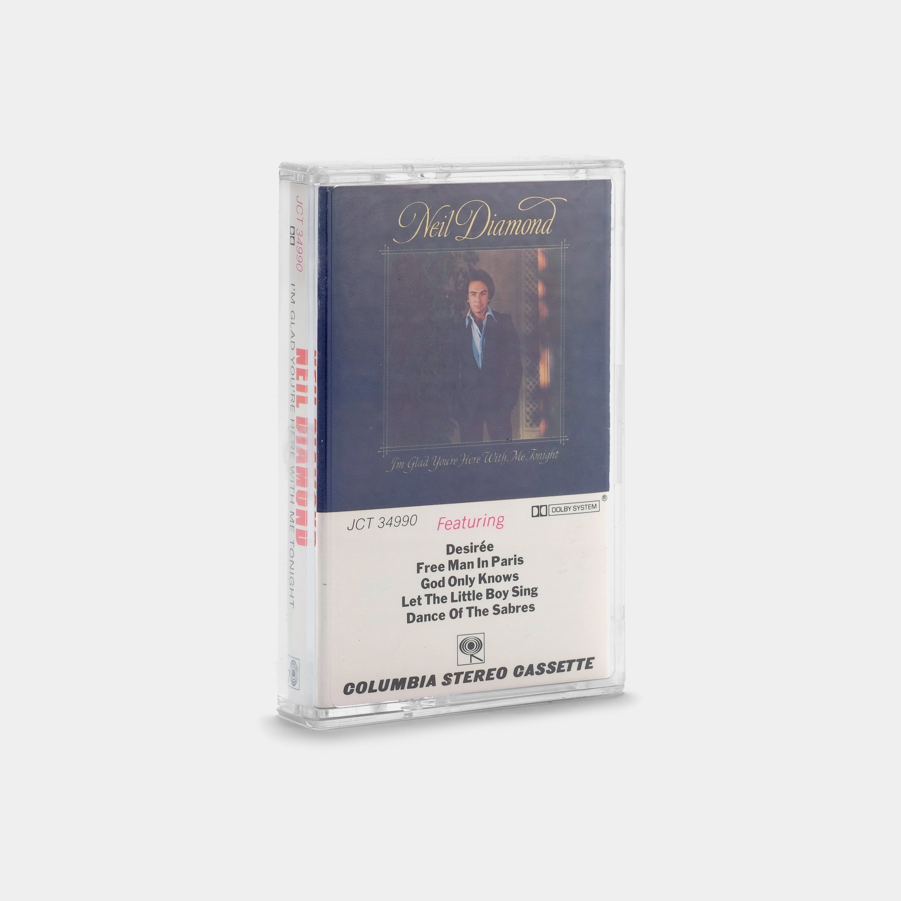 Neil Diamond - I'm Glad You're Here With Me Tonight Cassette Tape