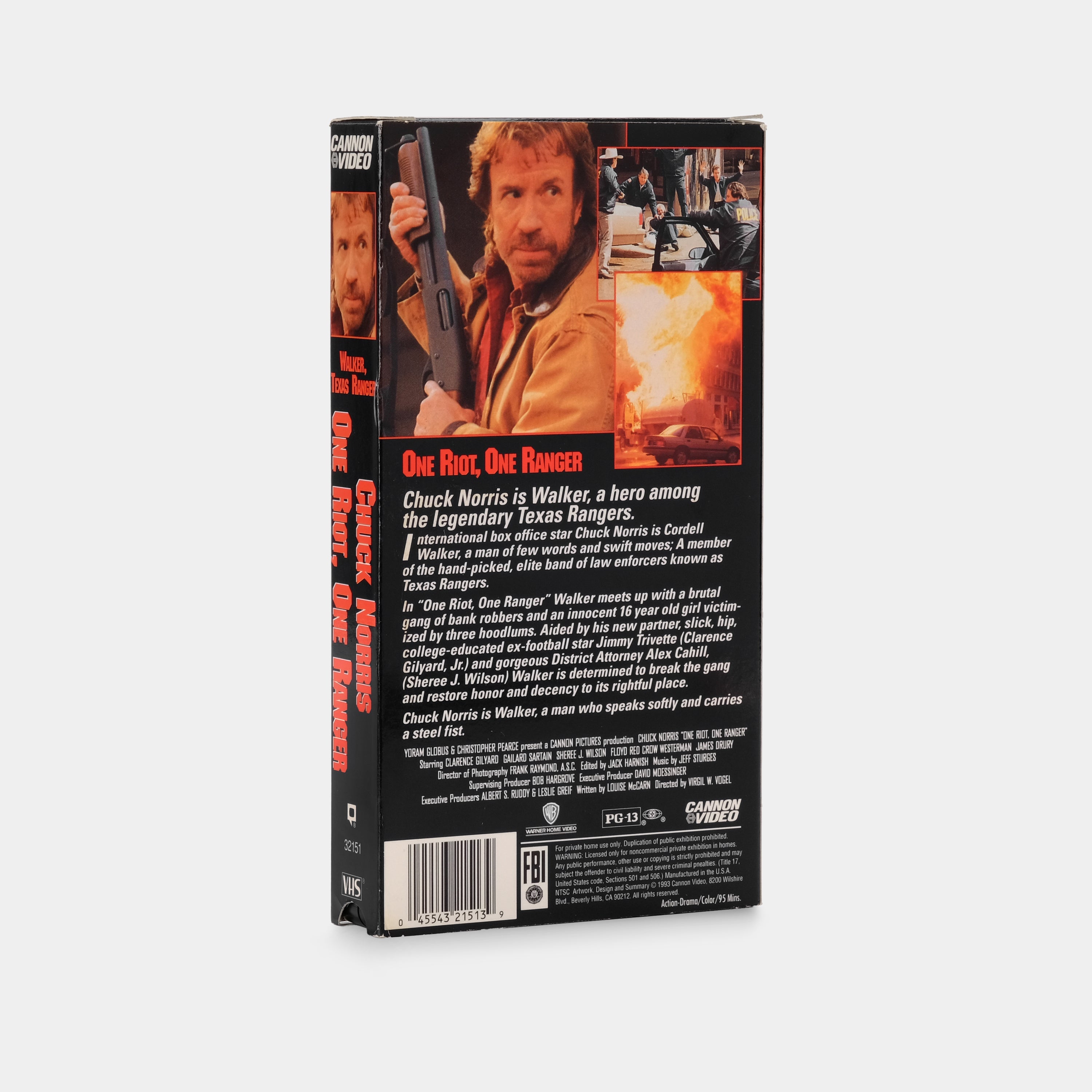 Walker, Texas Ranger: One Riot, One Ranger VHS Tape