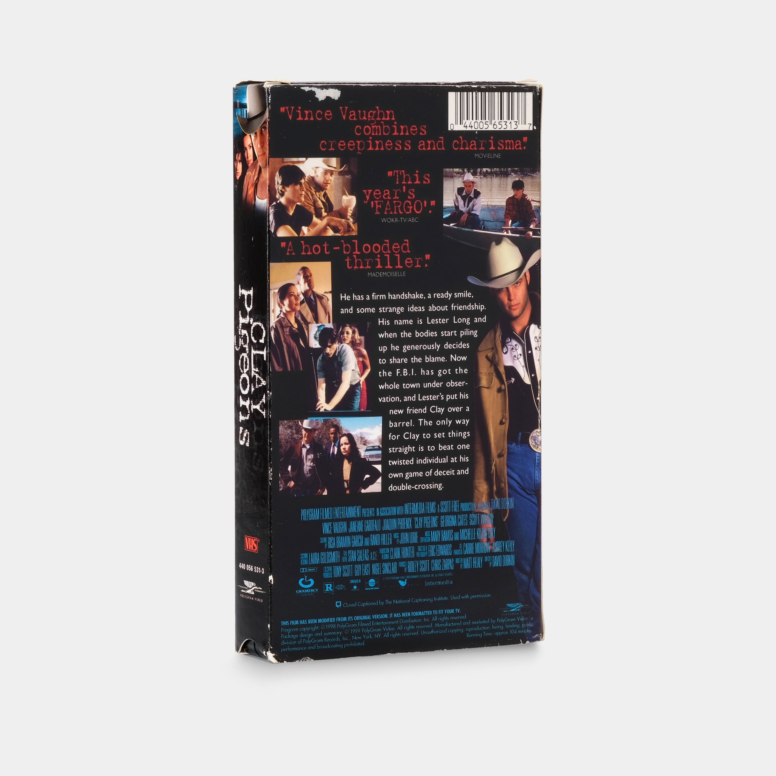 Clay Pigeons VHS Tape