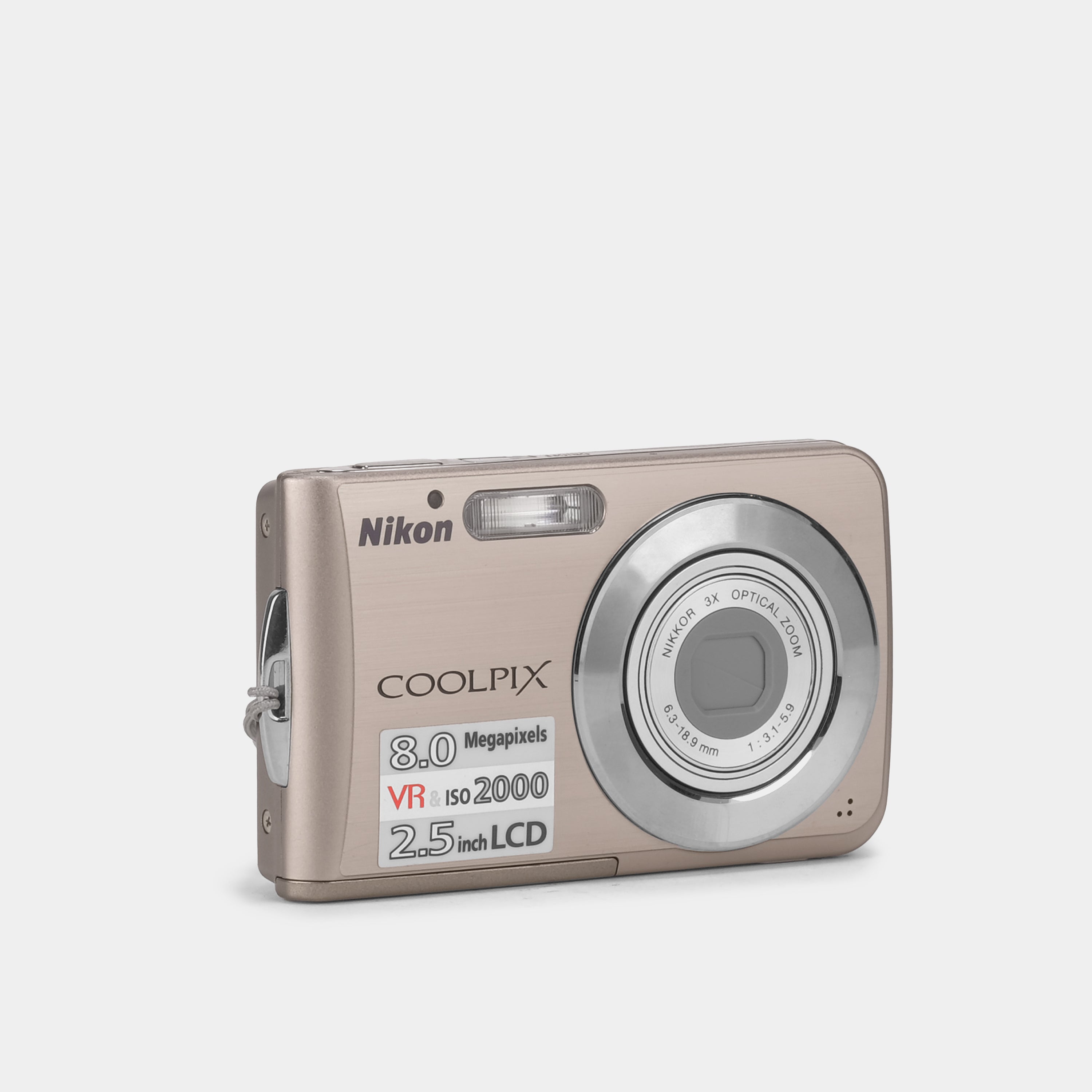 Nikon Coolpix S210 Bronze Digital Point and Shoot Camera (B-Grade)