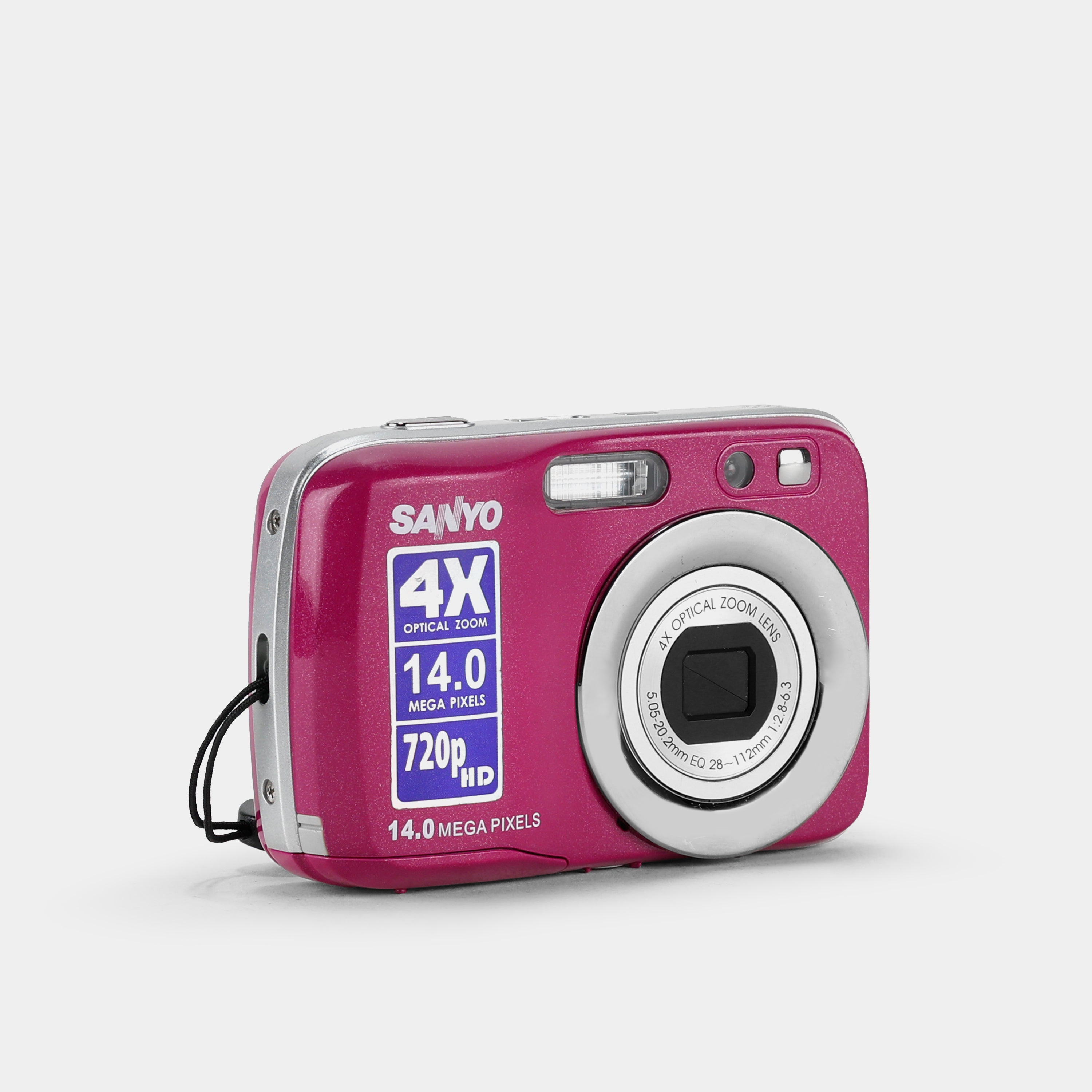 Sanyo VPC-S1414P Pink Point and Shoot Digital Camera (B-Grade)