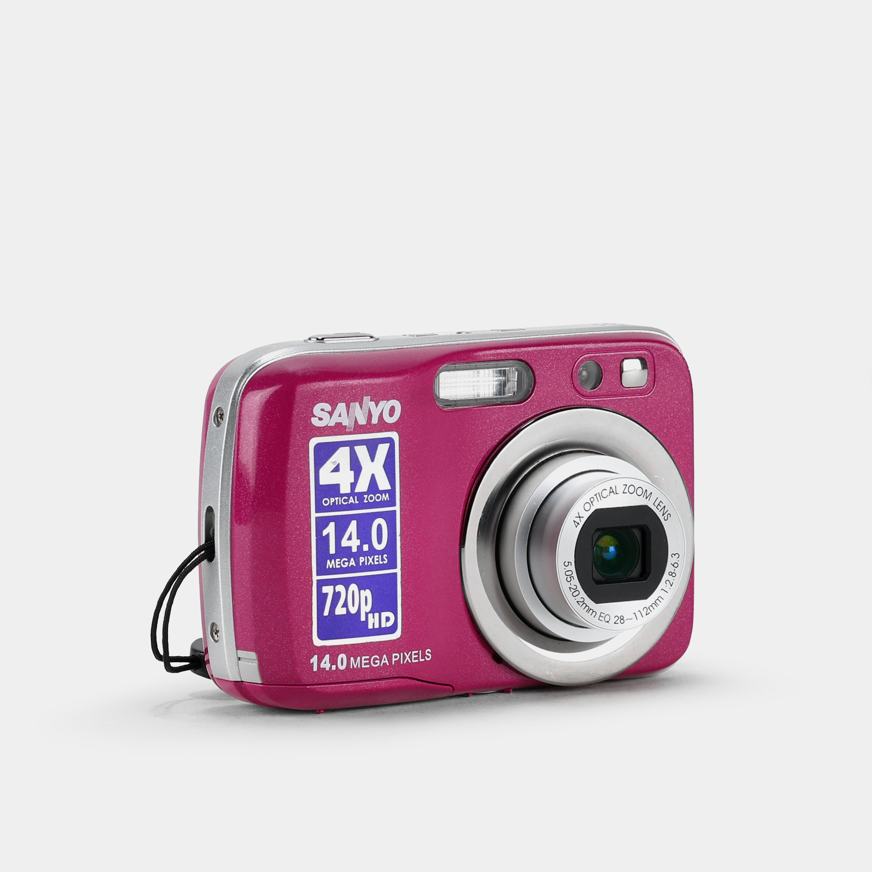 Sanyo VPC-S1414P Pink Point and Shoot Digital Camera (B-Grade)