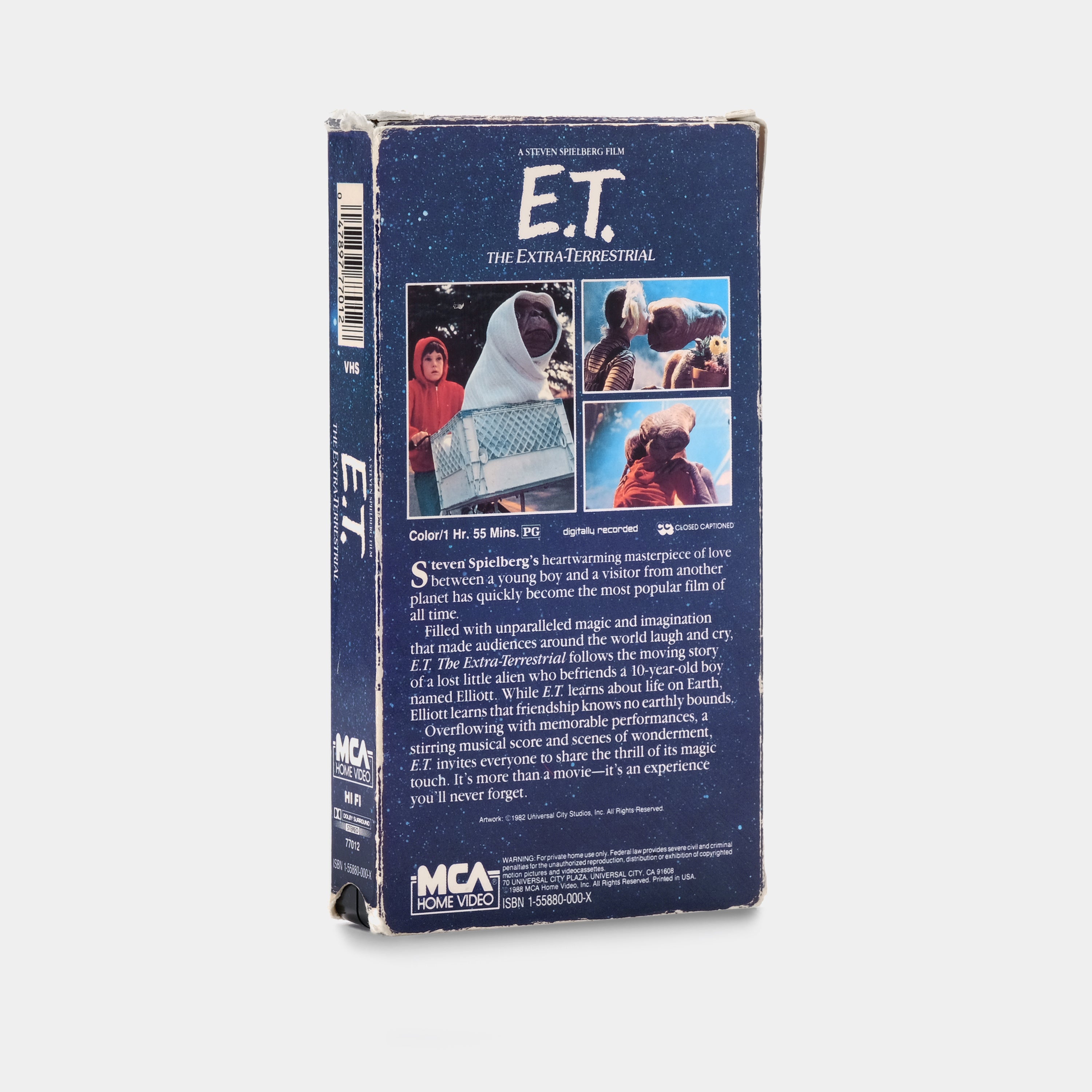 E.T. the Extra-Terrestrial VHS Tape