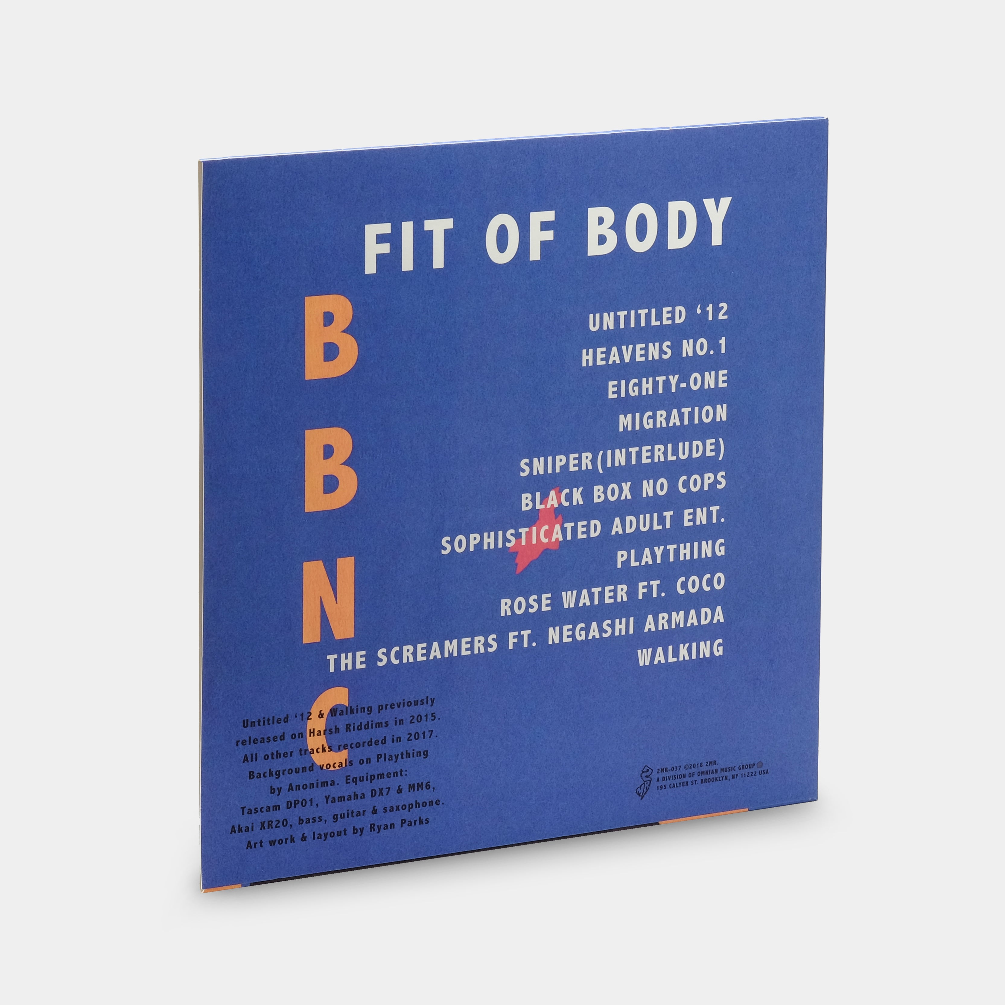 Fit Of Body - Black Box No Cops LP Vinyl Record