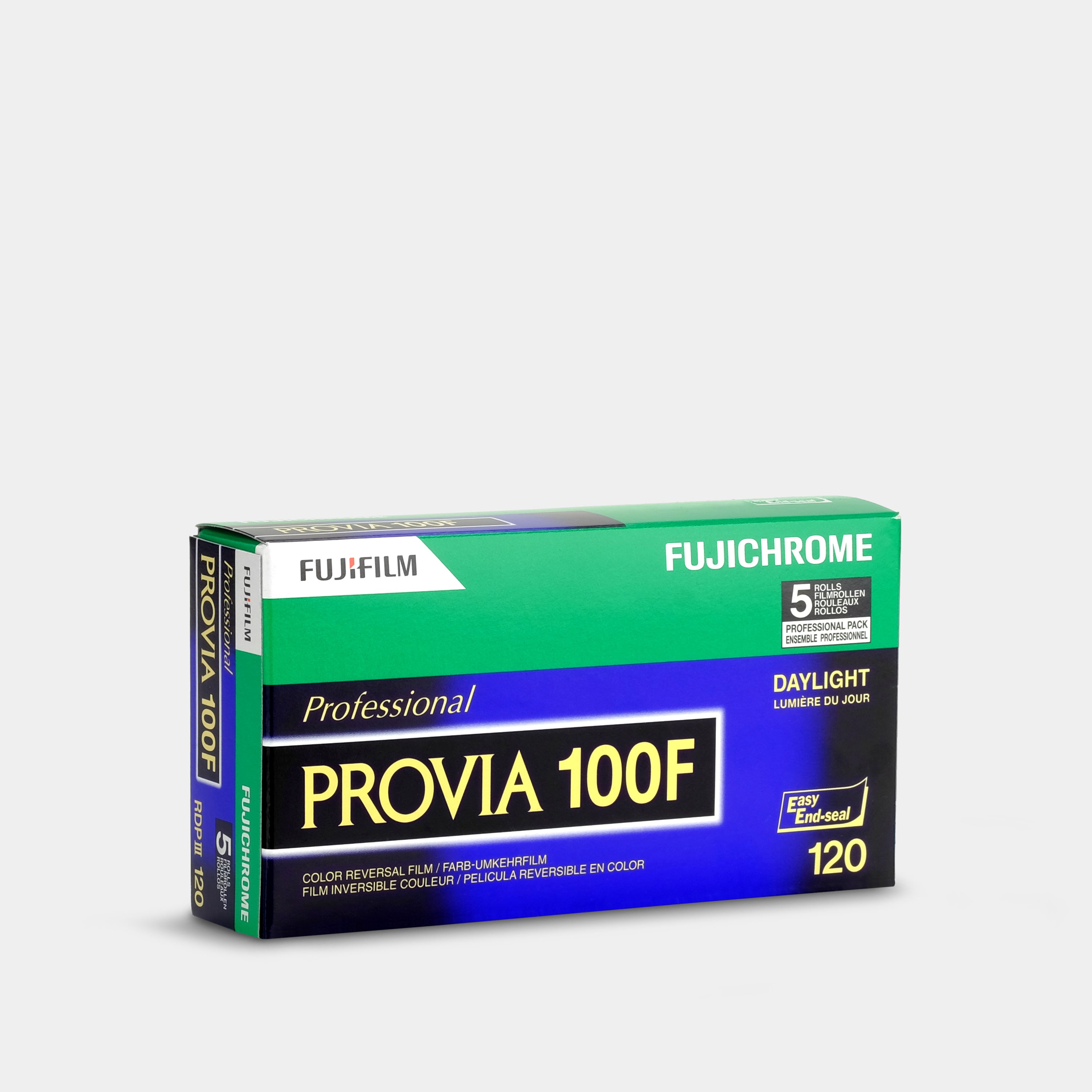 Fujifilm Fujichrome Provia 100F Color 120 Film - 5 Pack