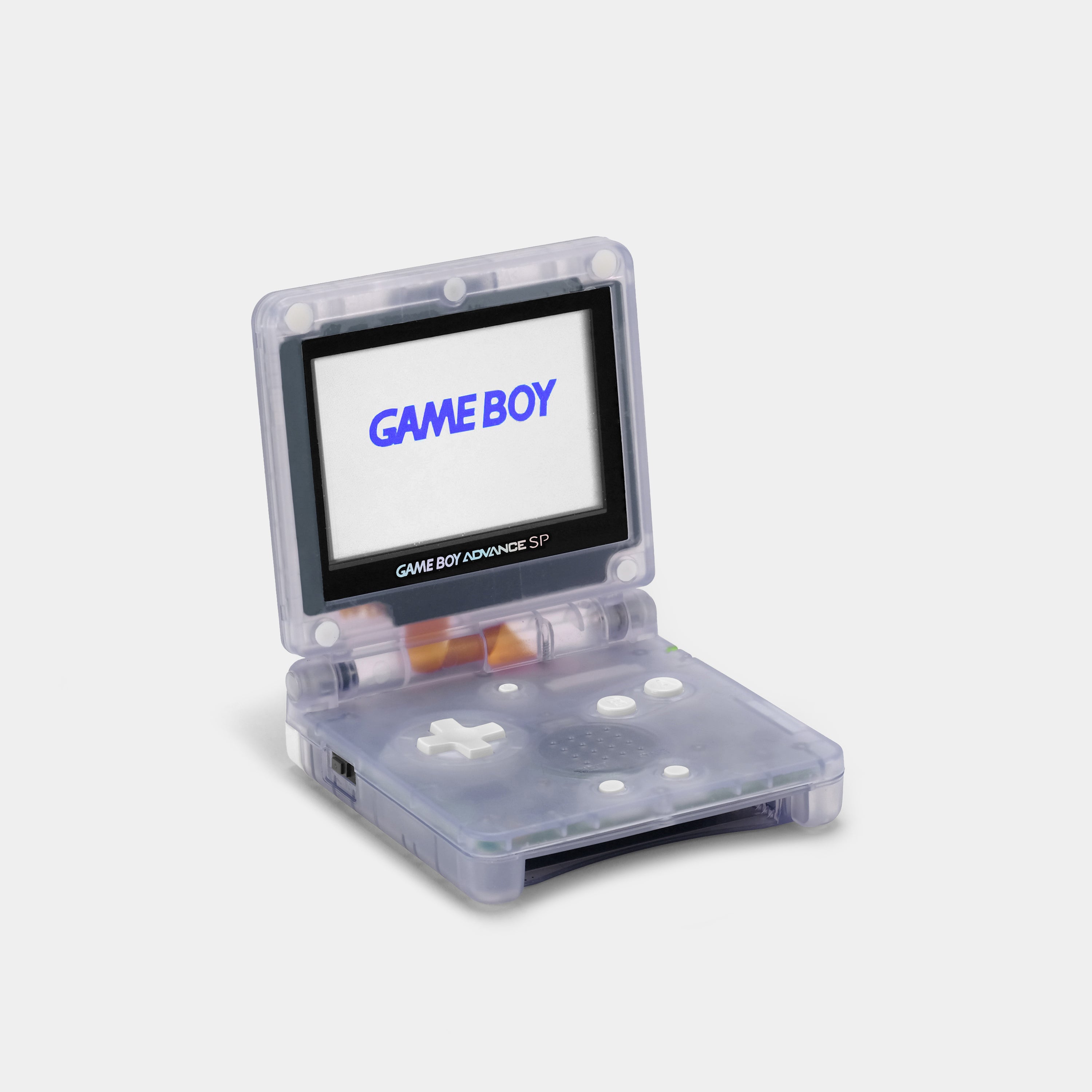 Nintendo Game Boy Advance SP Atomic Purple Game Console With Backlit Screen