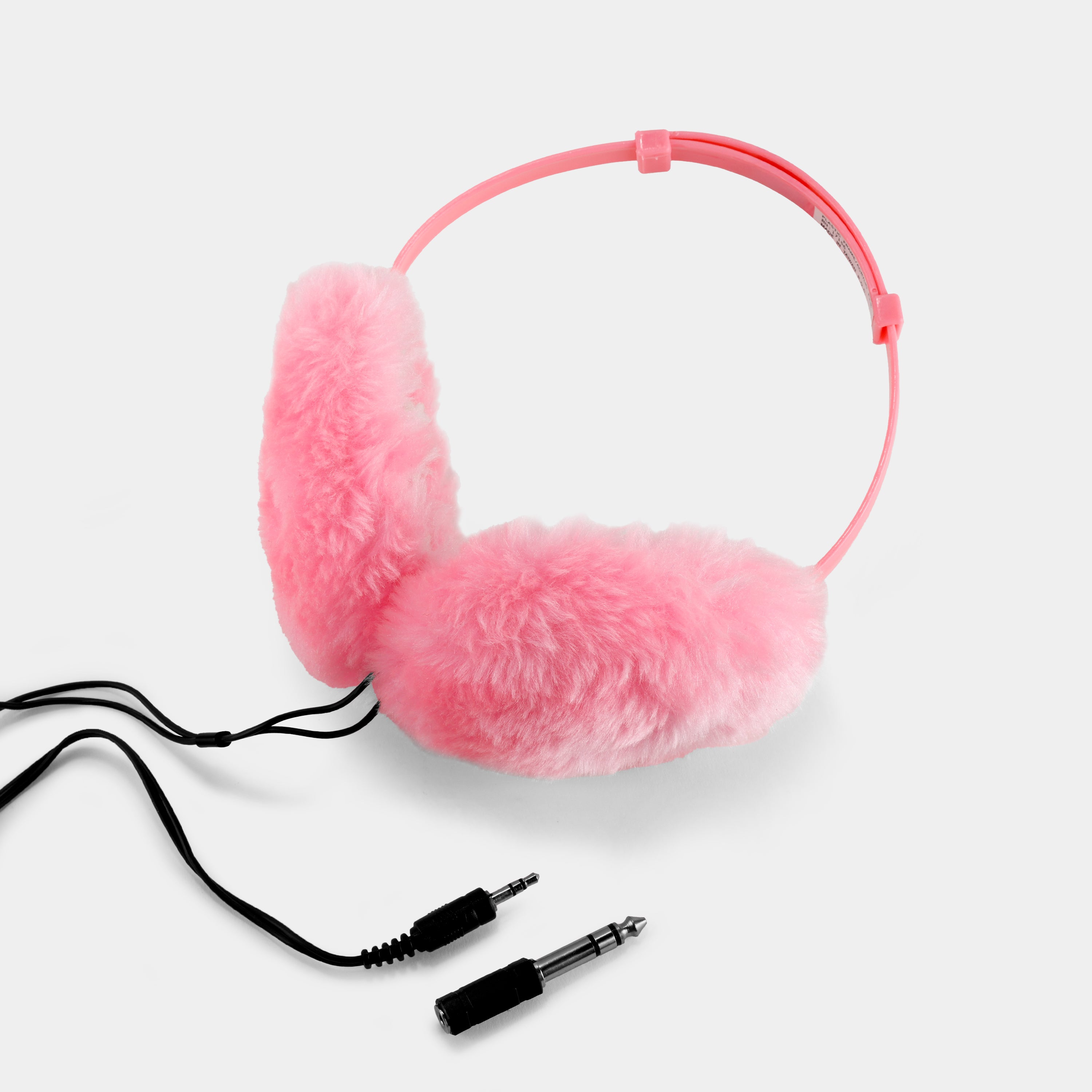 Vintage Pink Earmuff Headphones