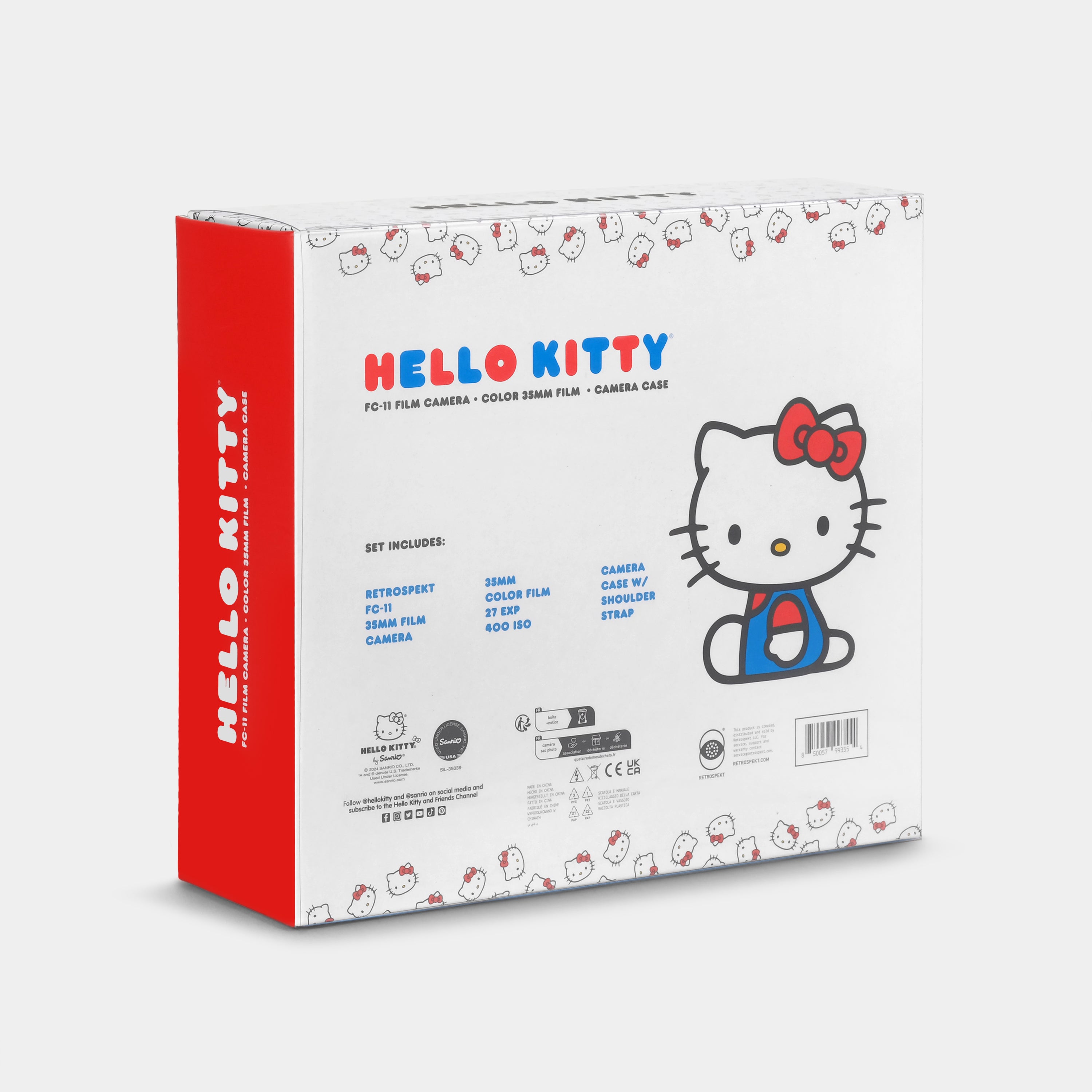 Hello Kitty Classic FC-11 35mm Camera, Bag and Film Gift Box