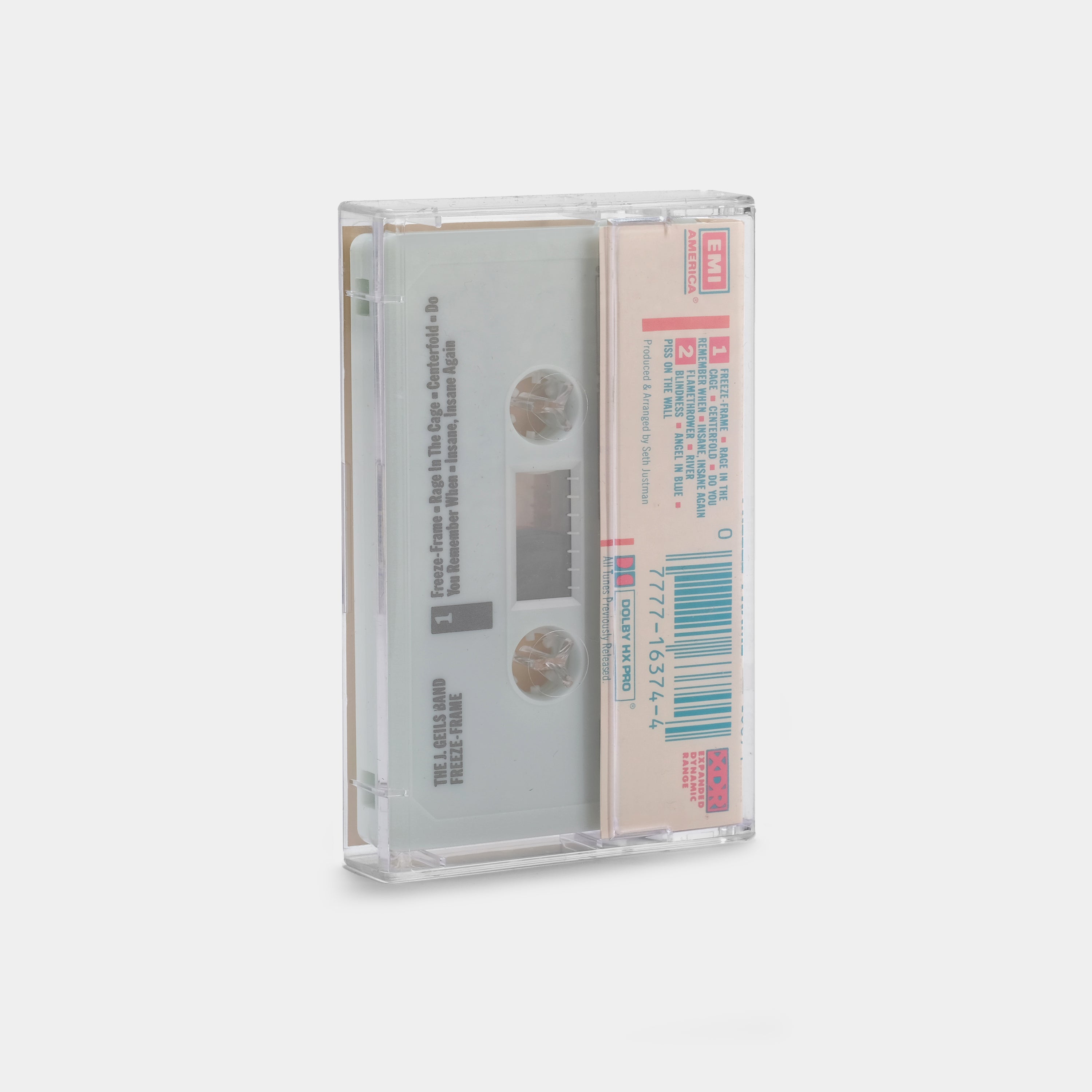 The J. Geils Band - Freeze Frame Cassette Tape