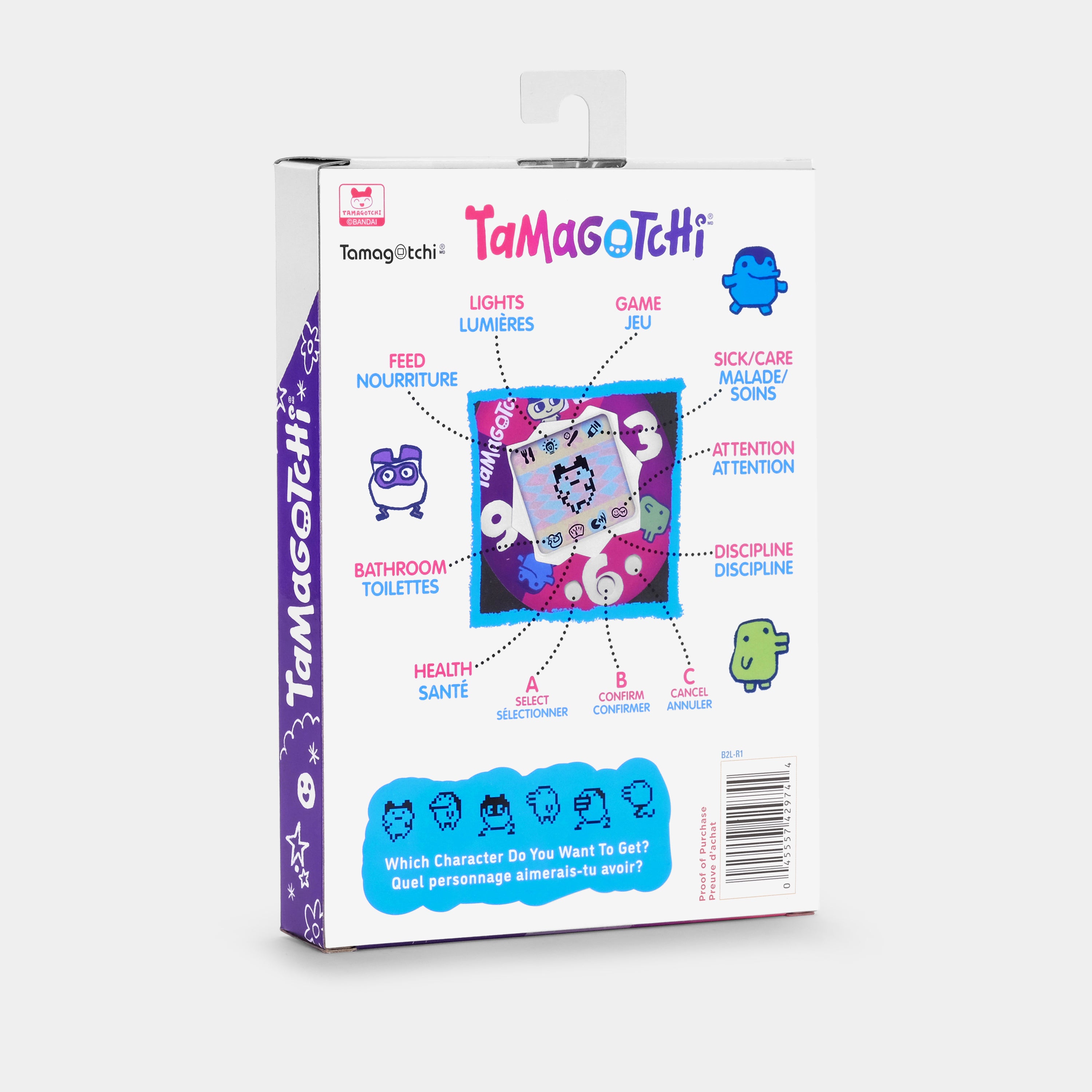 Original Tamagotchi (Gen. 1) Neon Lights Virtual Pet