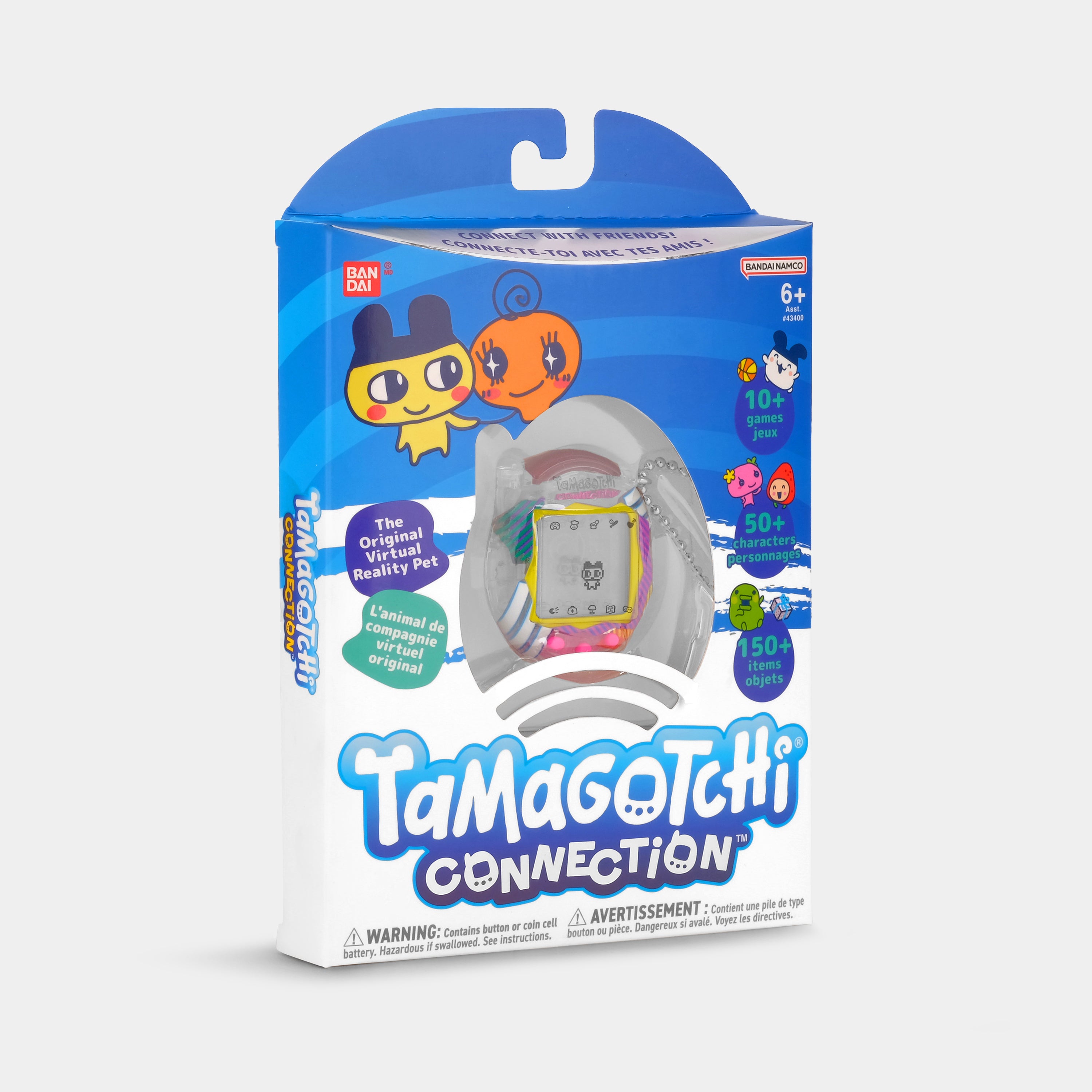 Tamagotchi Connection Clear Retro Virtual Pet