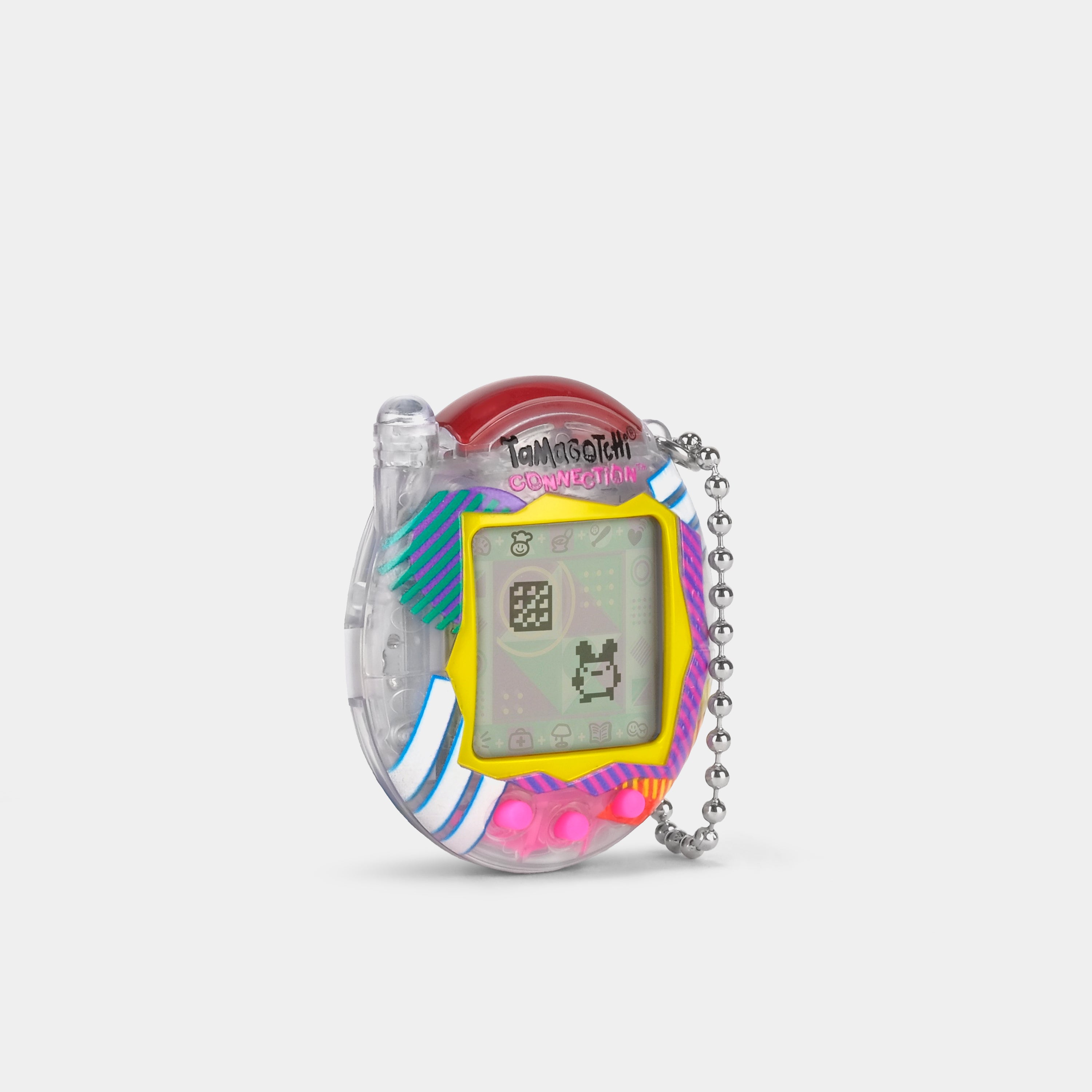 Tamagotchi Connection Clear Retro Virtual Pet