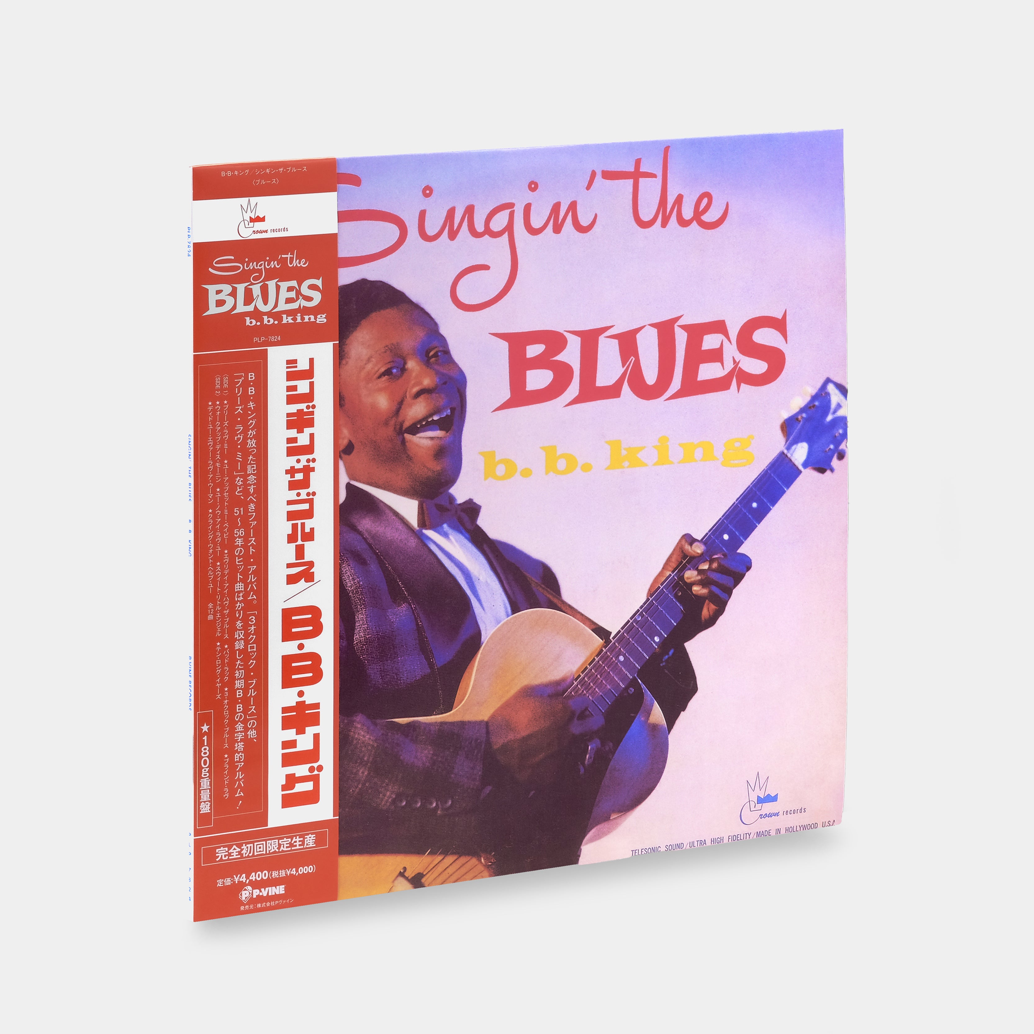 B.B. King - Singin' The Blues Limited Edition LP Vinyl Record