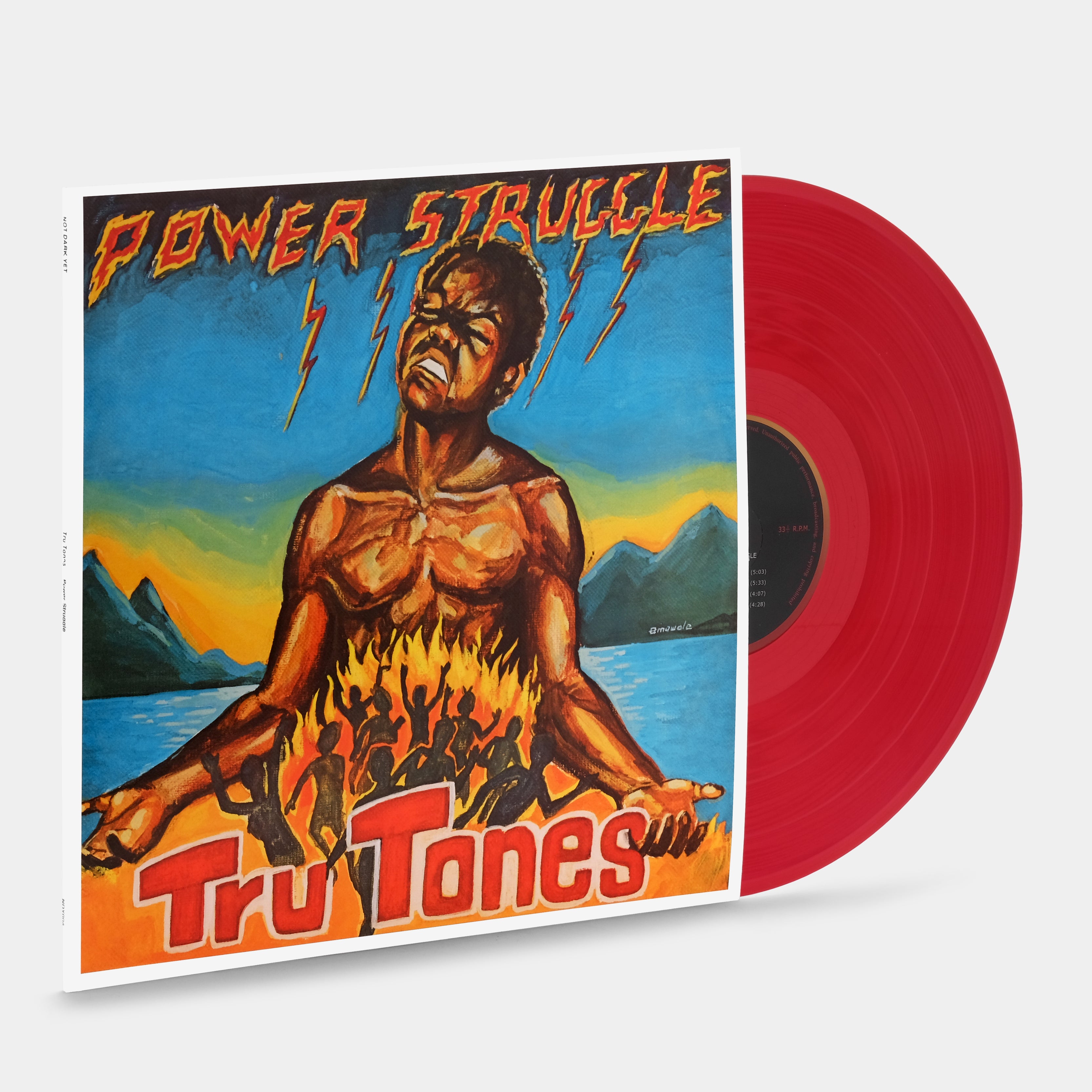 Tru Tones - Power Struggle LP Red Vinyl Record