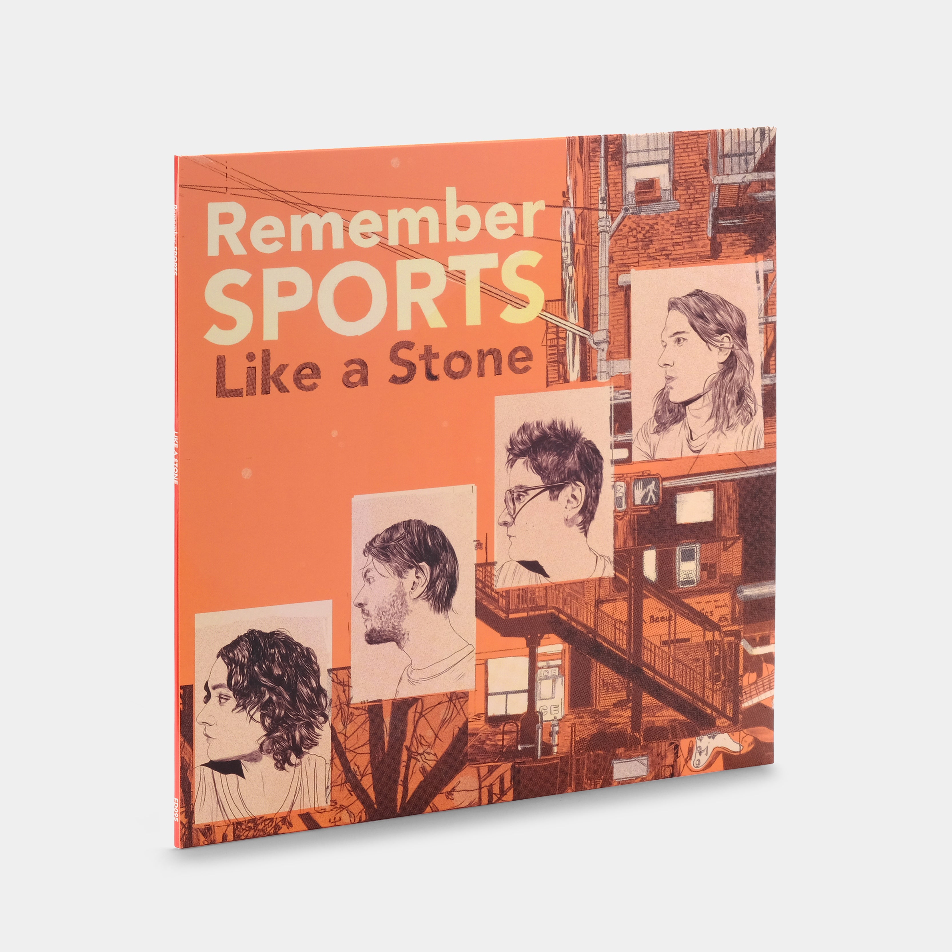 Remember Sports - Like a Stone LP Eco Mix Vinyl Record