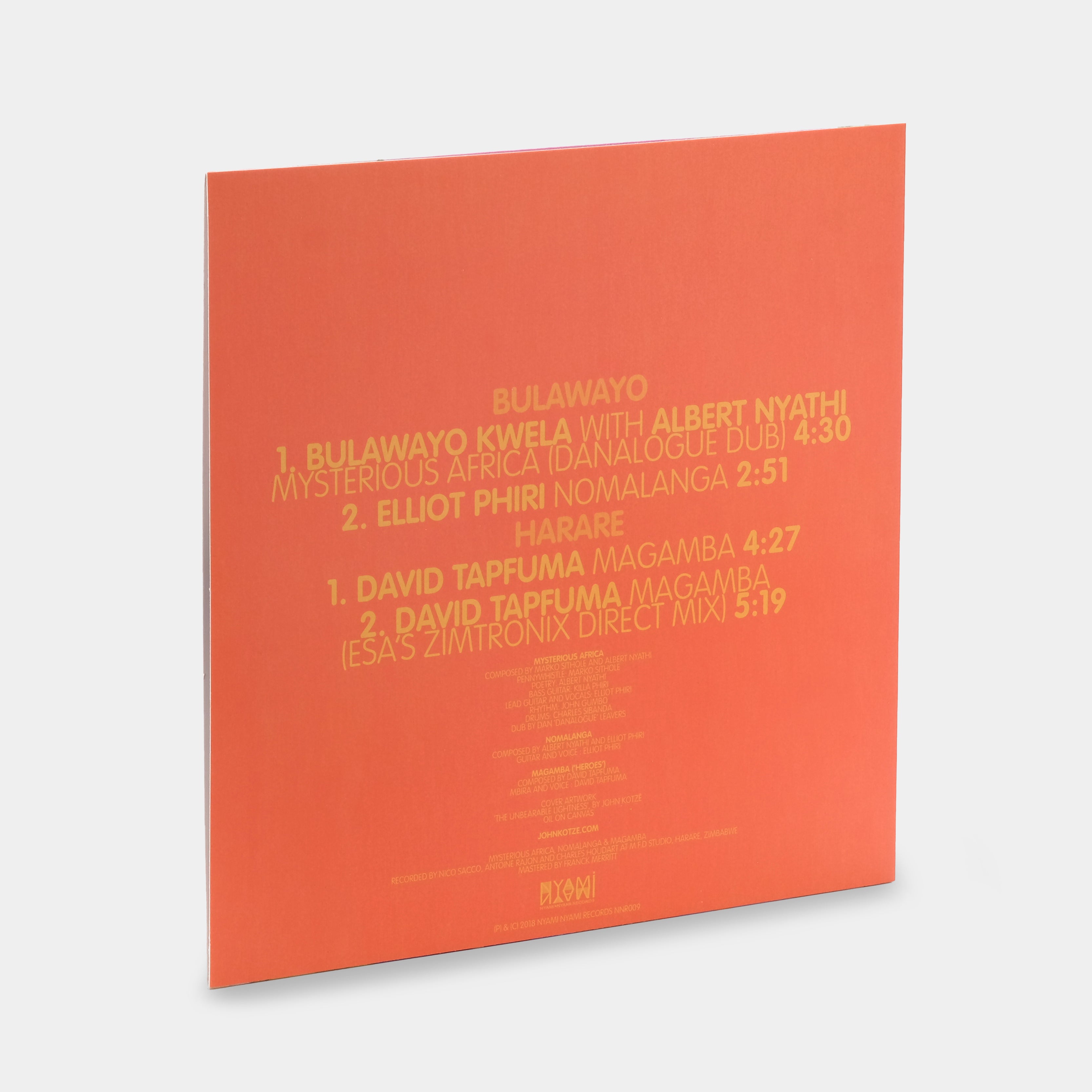 Bulawayo Kwela, Albert Nyathi, Elliot Phiri, David Tapfuma - Bulawayo // Harare LP Vinyl Record