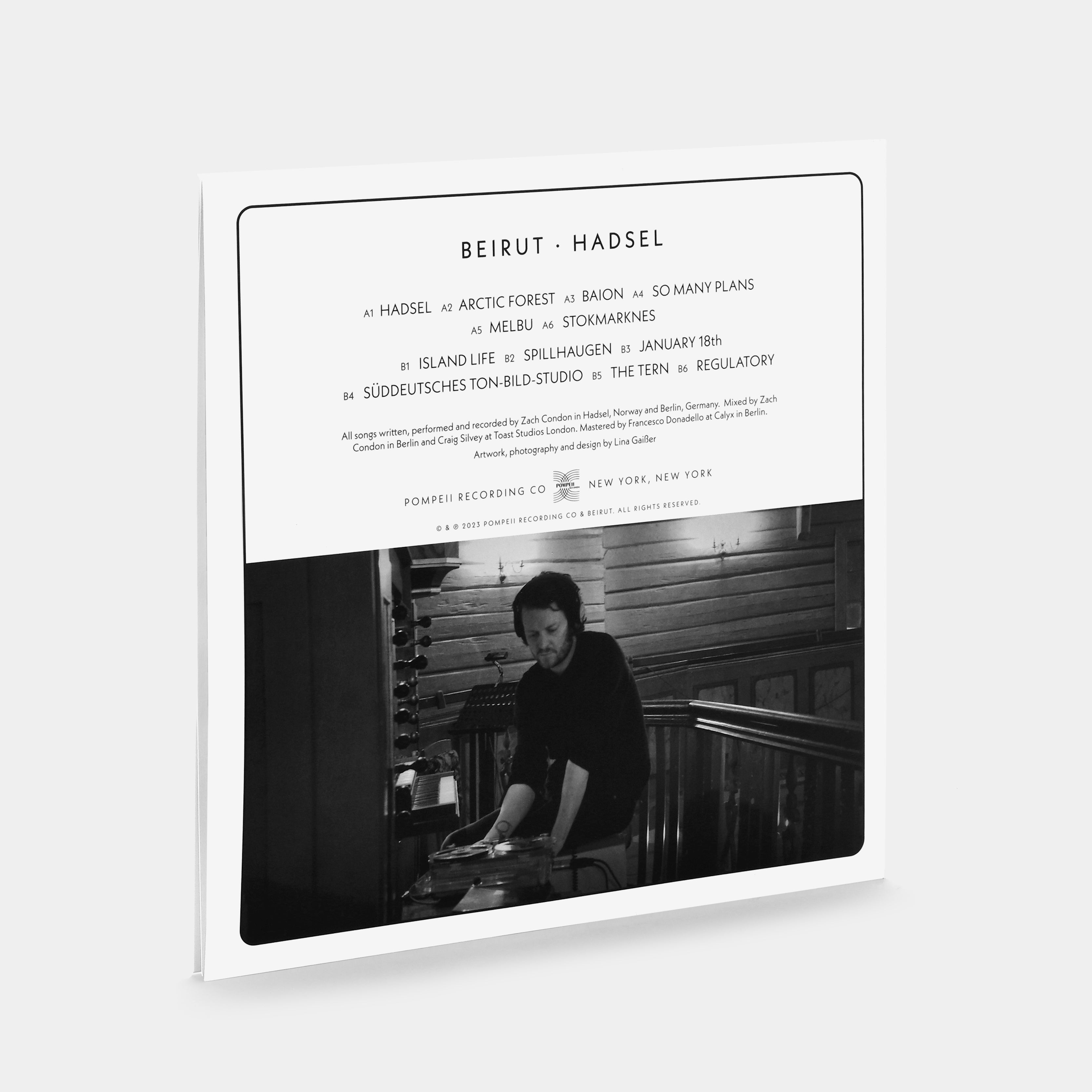Beirut - Hadsel LP Icebreaker Vinyl Record