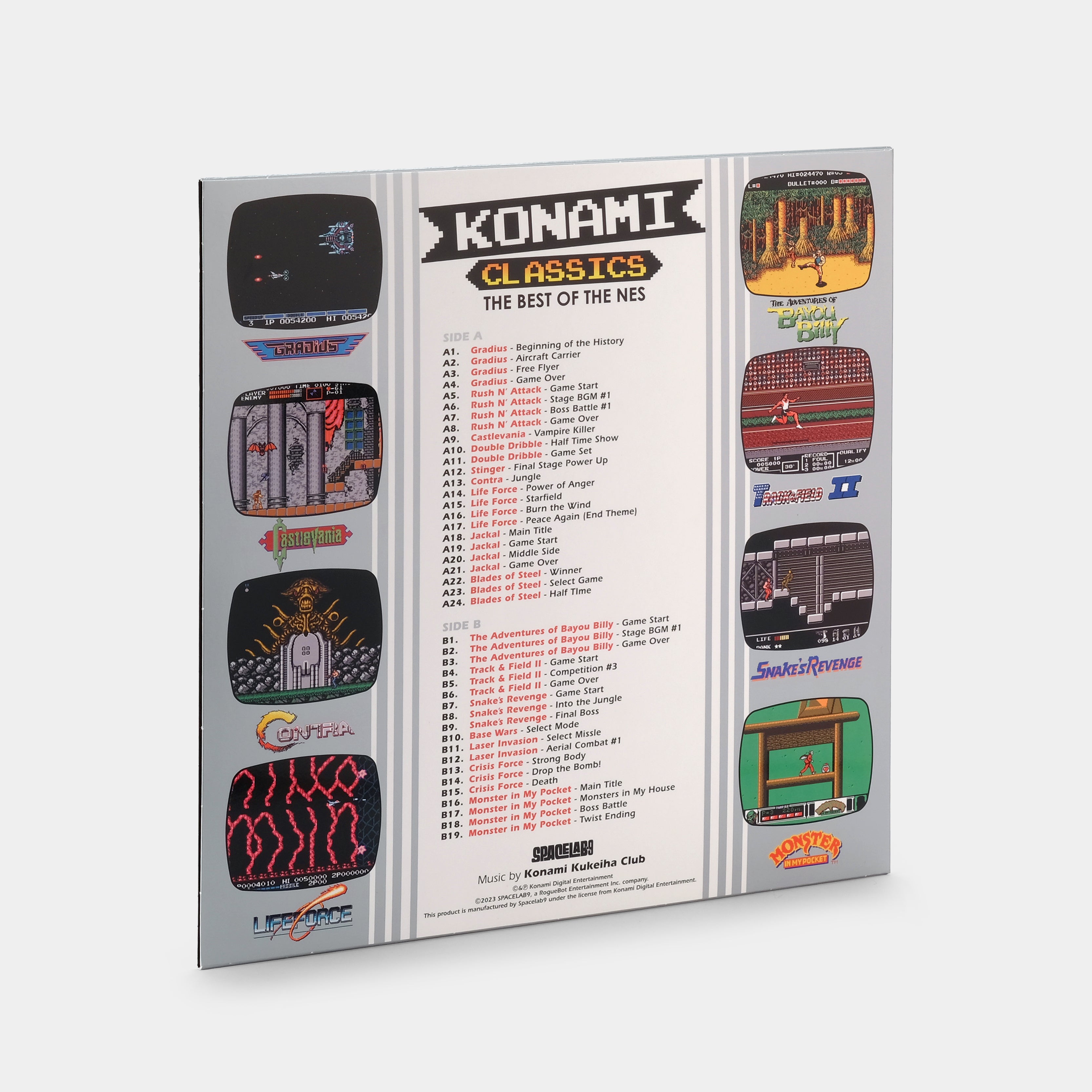 Konami Classics: Best of the NES LP Hot Pink Vinyl Record