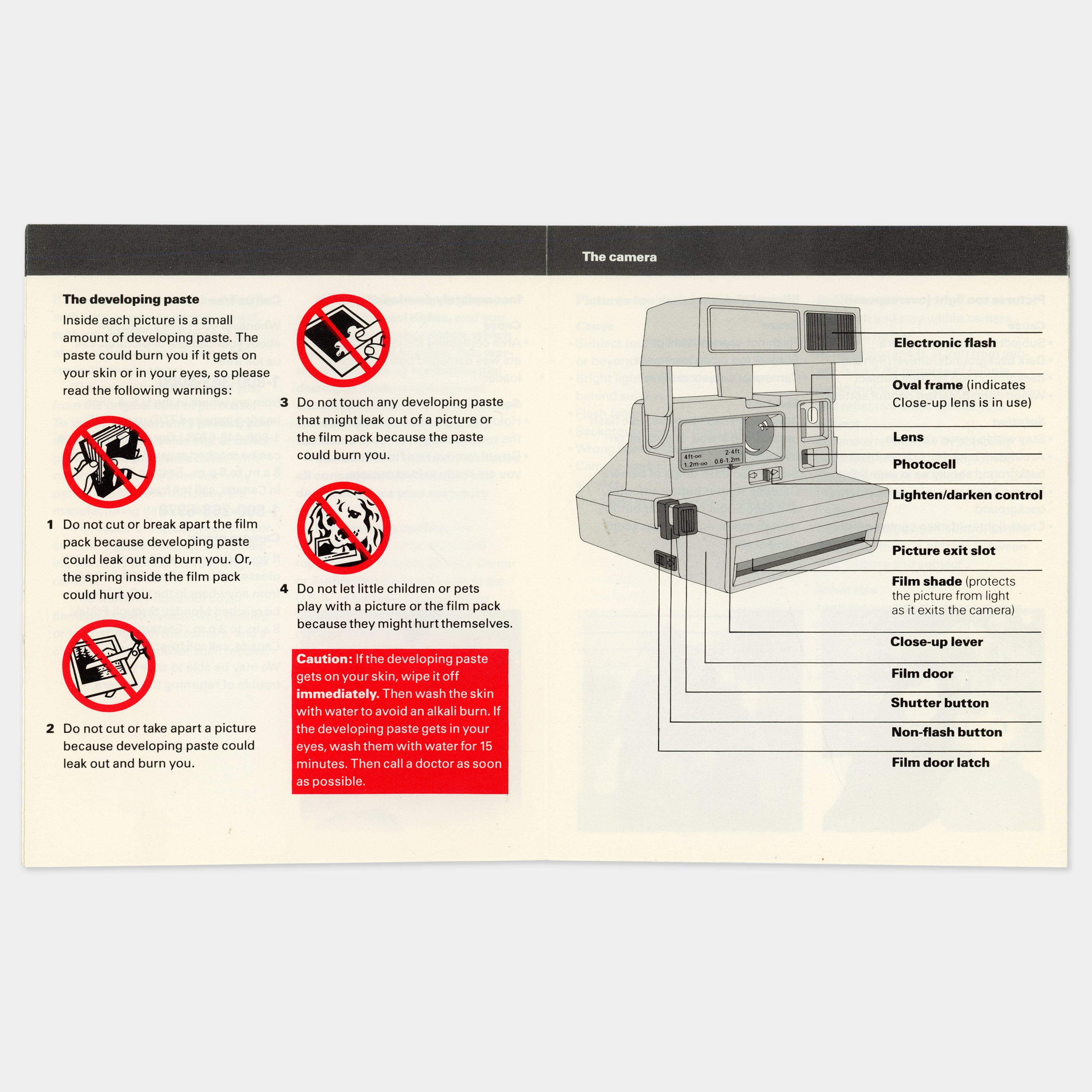 Polaroid 600 "CoolCam" Camera Manual