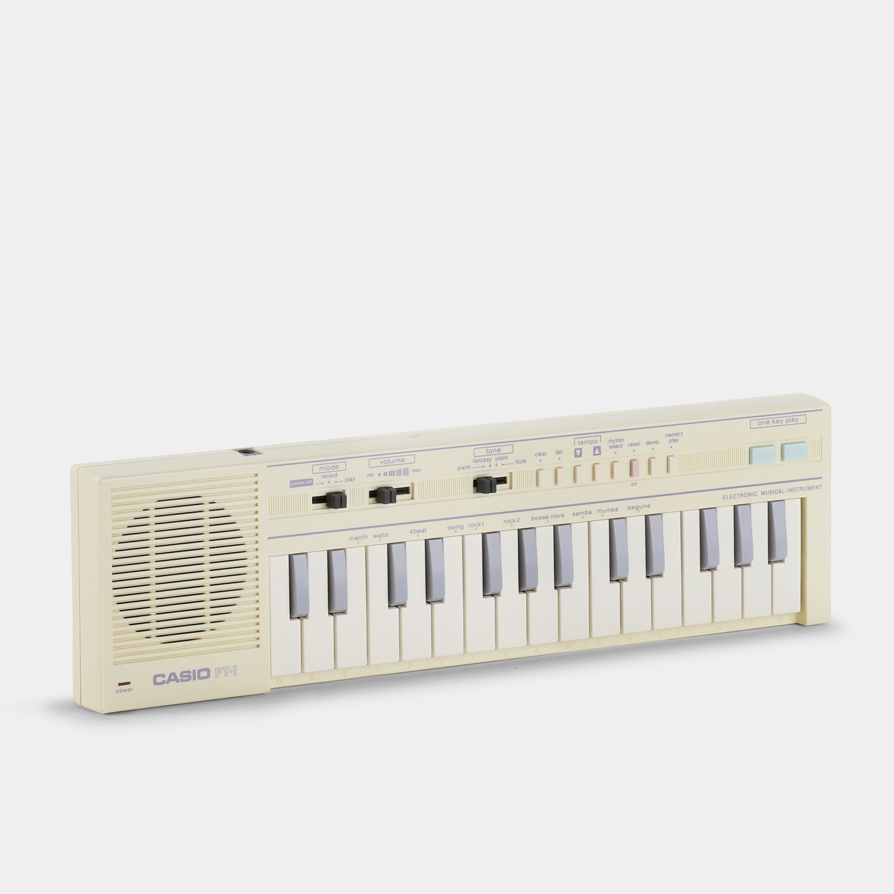 Casio PT-1 Pastel Synthesizer Keyboard